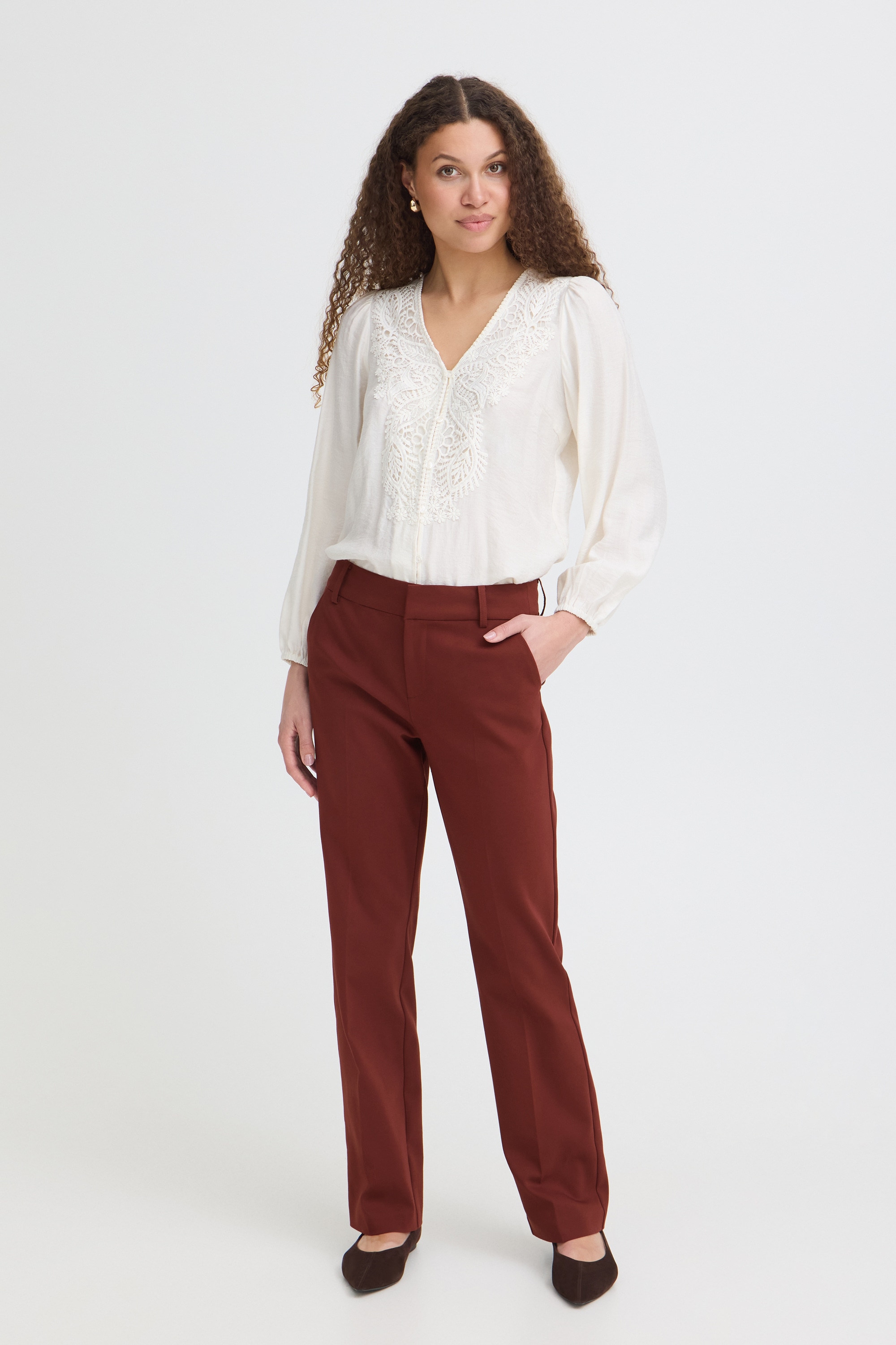 fransa Stoffhose »Damen Freizeithose FRVITAE«