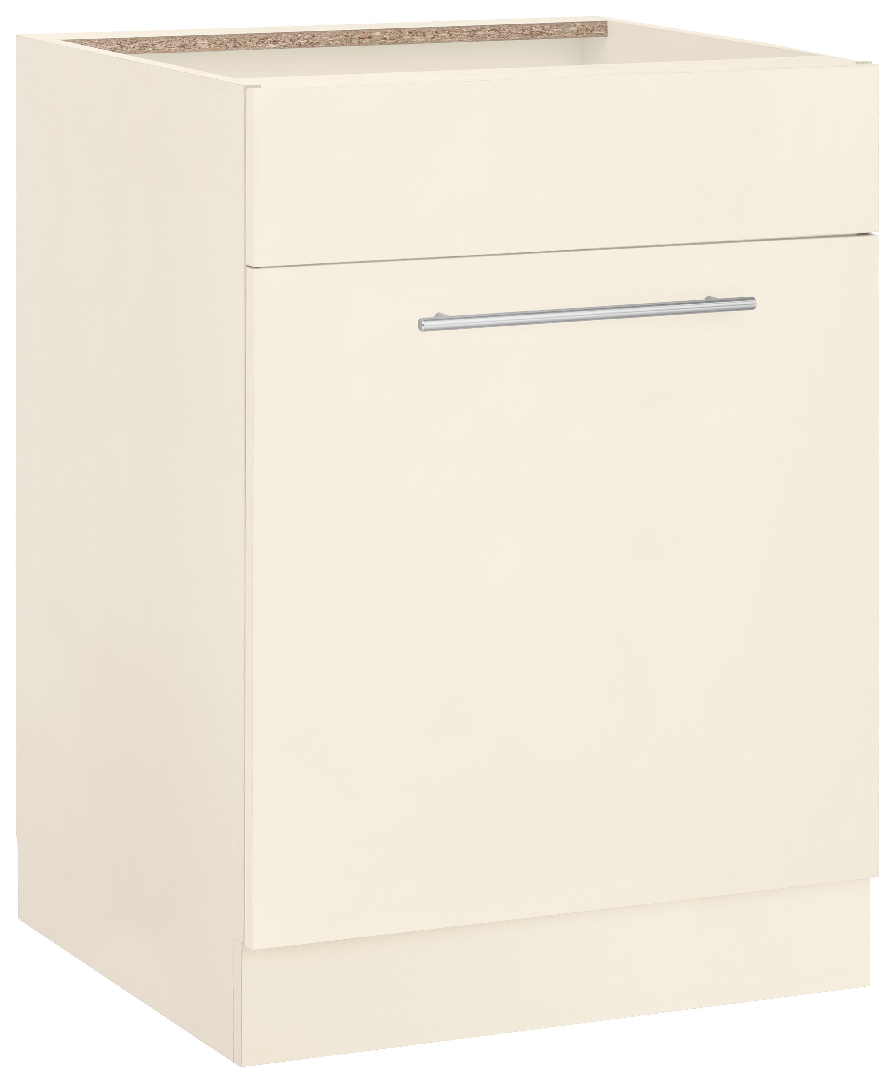 wiho Küchen Spülenschrank "Flexi2, Breite: 60 cm, Soft-Close bei der Tür" oben feste Blende