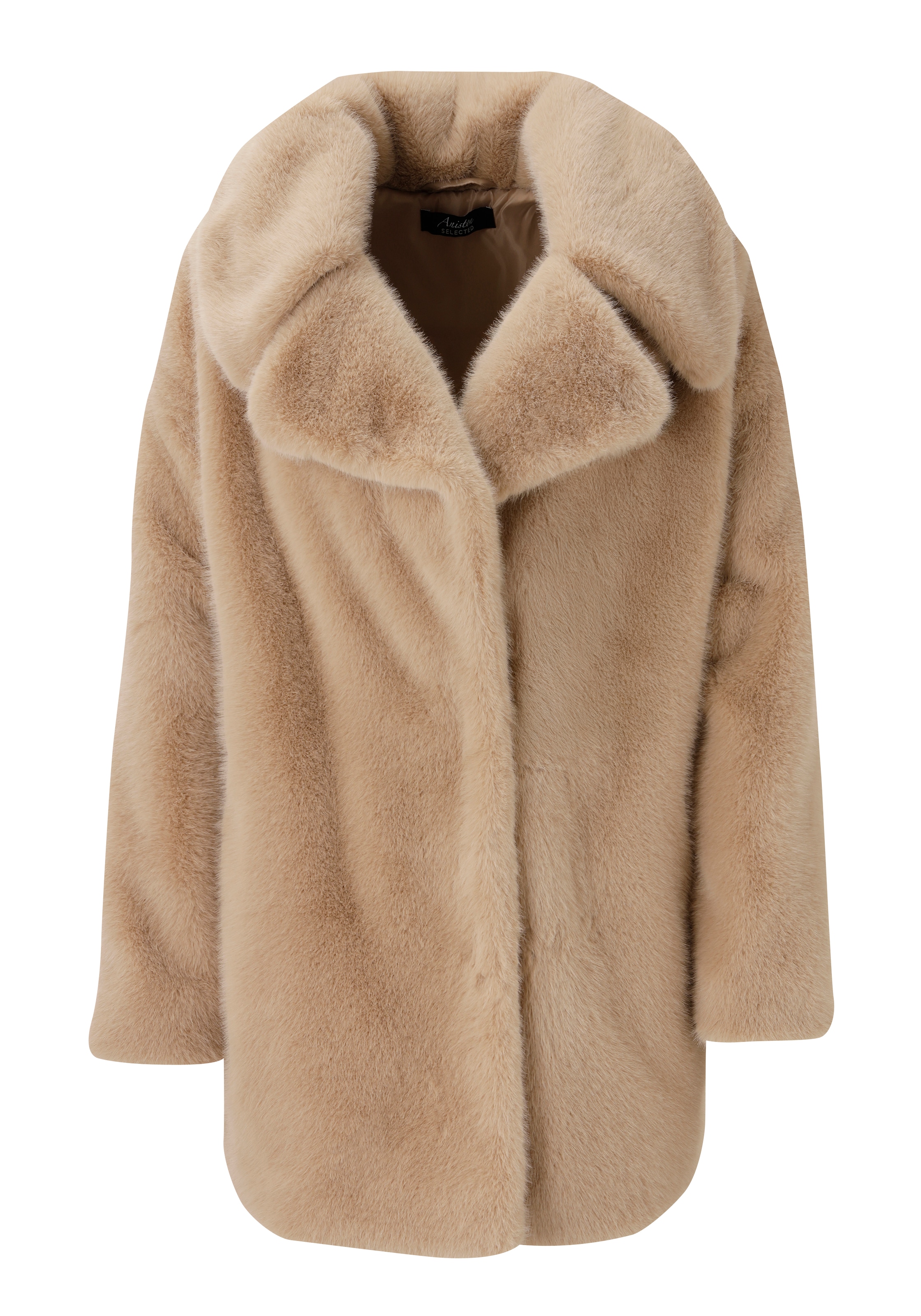 Aniston SELECTED Fellimitatmantel aus flauschigem Fellimitat - NEUE KOLLKETION