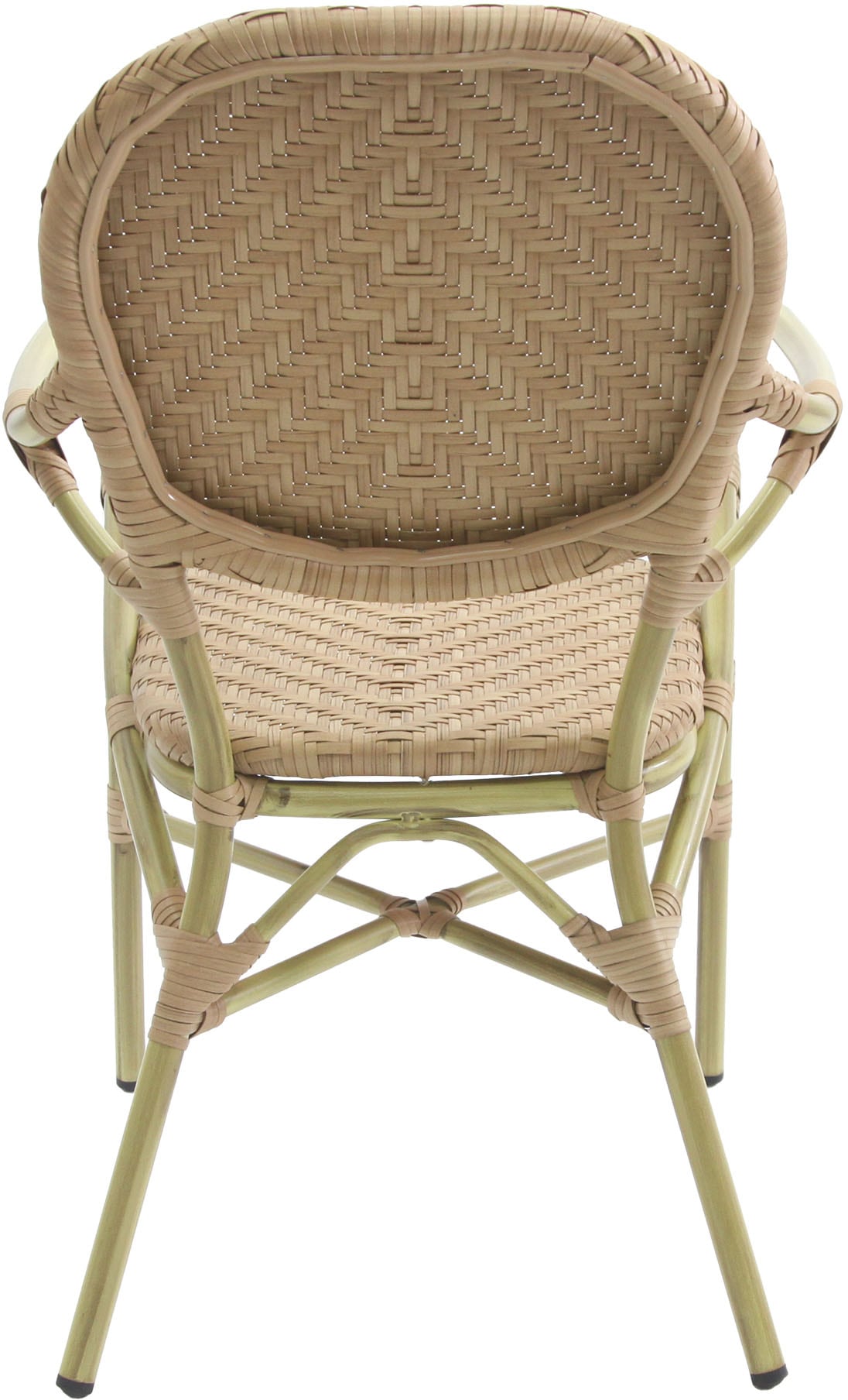 Essentials Bistrostuhl »Tango«, 1 St., Rattan – Bambus, natur