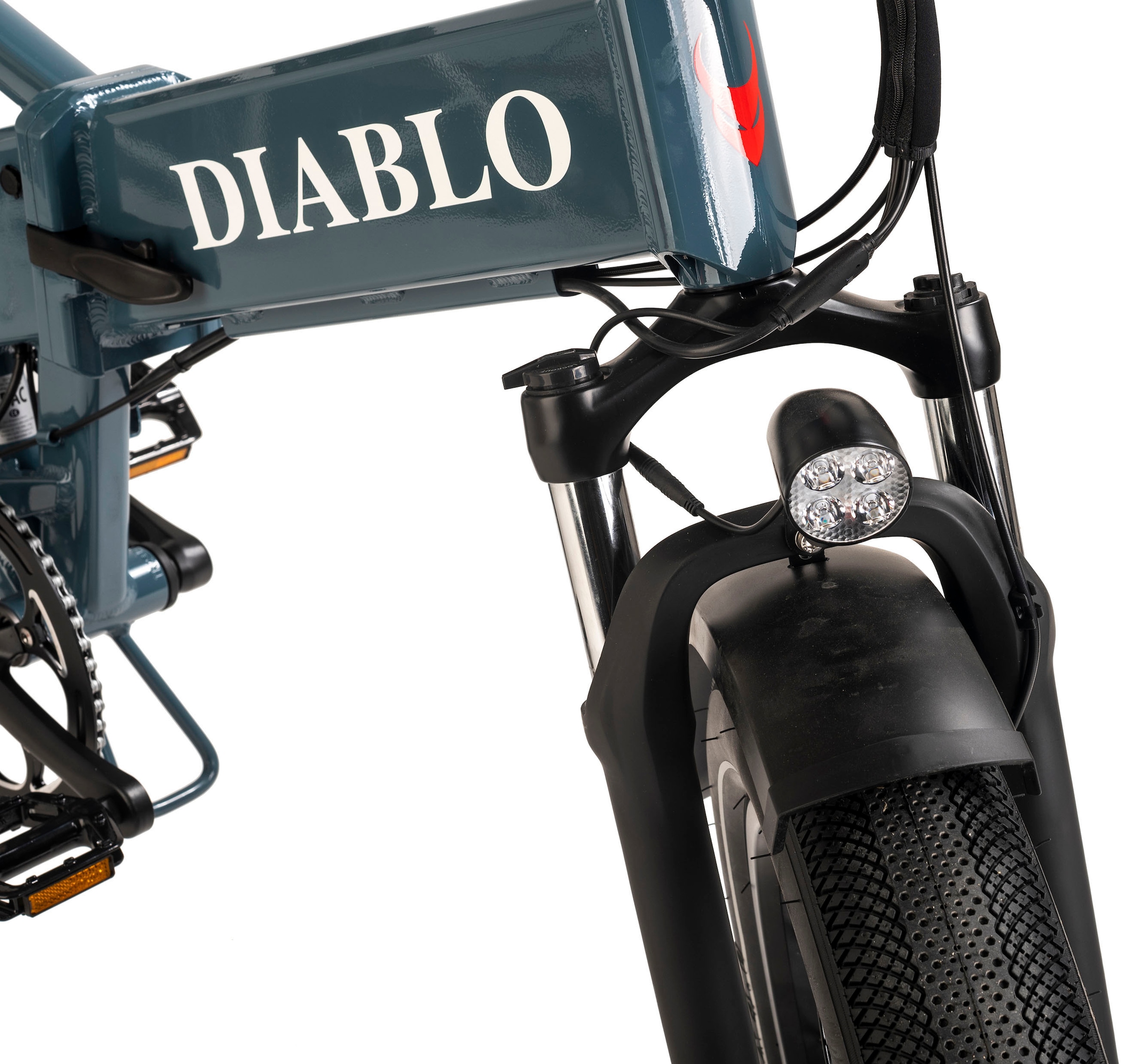 DIABLO BIKES E-Bike »Storm«, 7 Gang, Shimano, Tourney, Heckmotor 250 W, Pedelec, Elektrofahrrad für Damen u. Herren