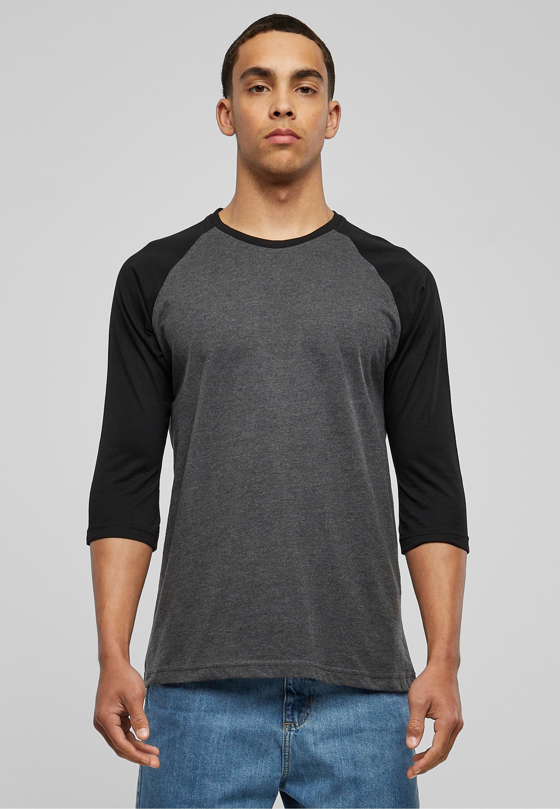 Thumbnail - URBAN CLASSICS T-Shirt "Urban Classics Herren Contrast 3/4 Sleeve Raglan Tee", (1 tlg.)