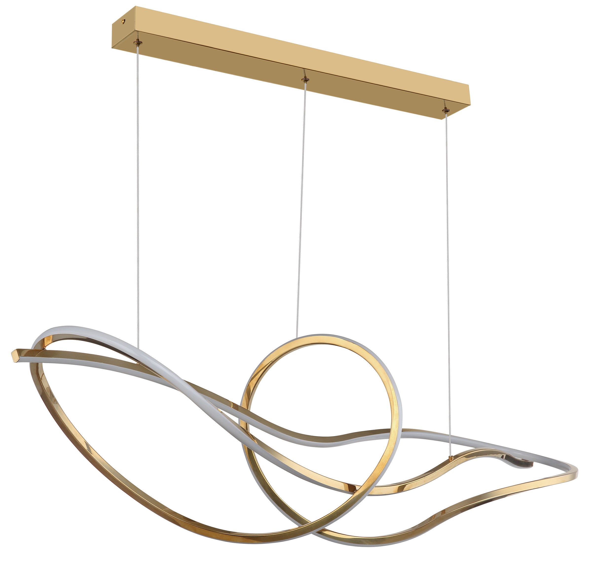 GLOBO LIGHTING Hängeleuchte »IDUNA« LED-Modul 1 Stk. warmweiß - kaltweiß Hängelampe Esszimmer-Leuchte Esstischleuchte Wohnzimmer