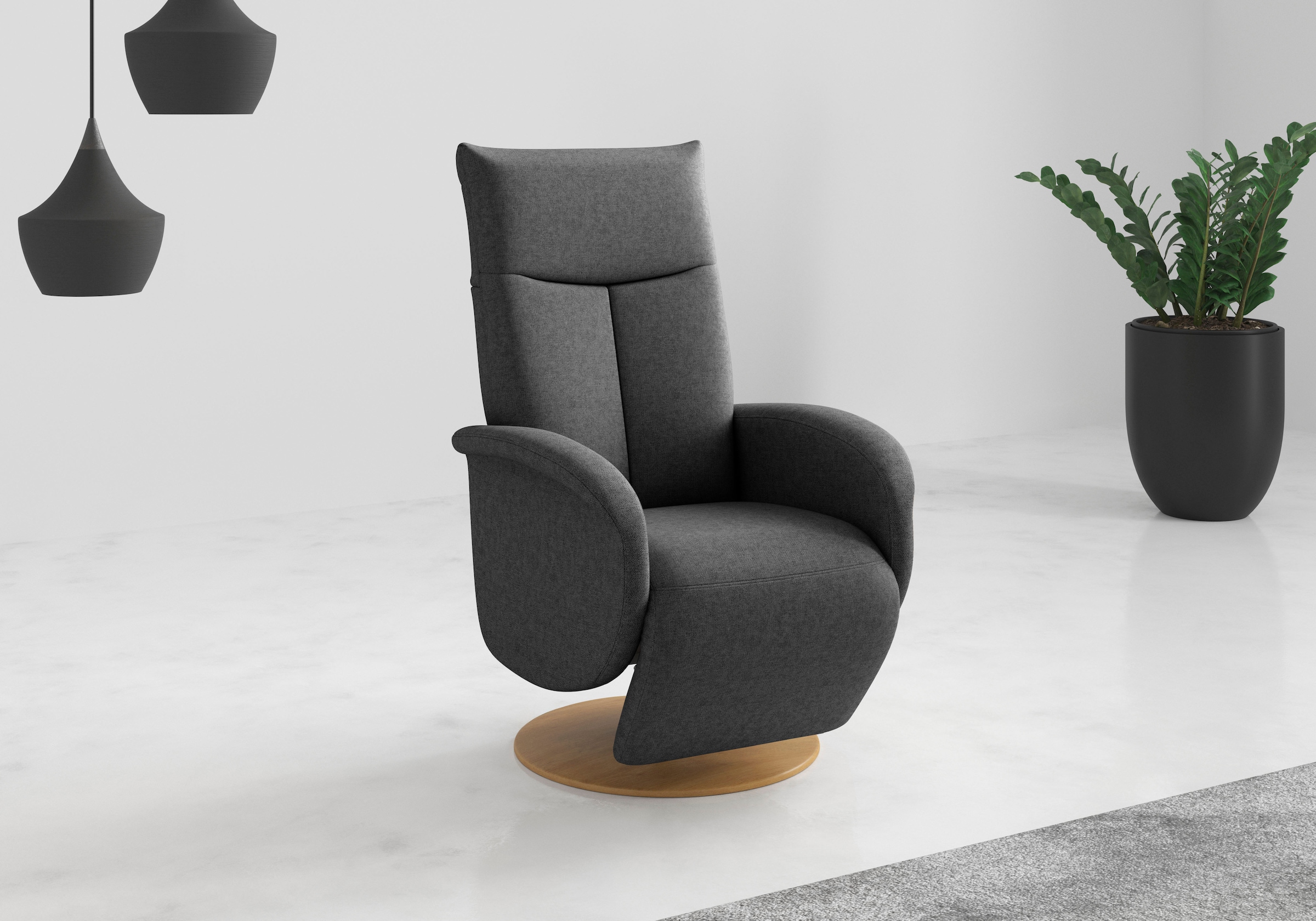 OTTO home TV-Sessel "Glendale" wahlweise mit Aufstehhilfe, 2 Motoren und Akku