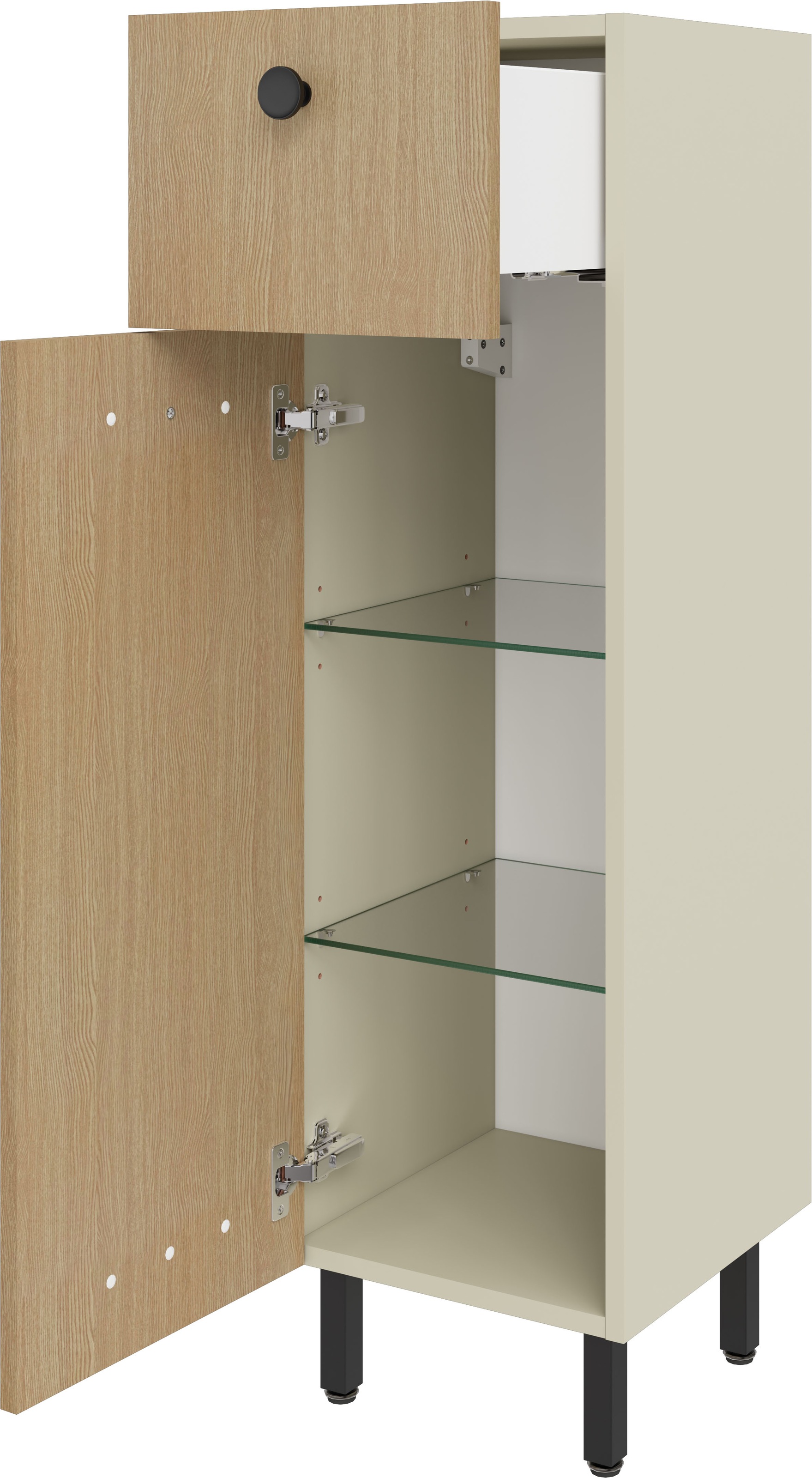 OPTIFIT Midischrank »Riff« Breite 32,5 cm, schnelle Montage mit OPTIsnap