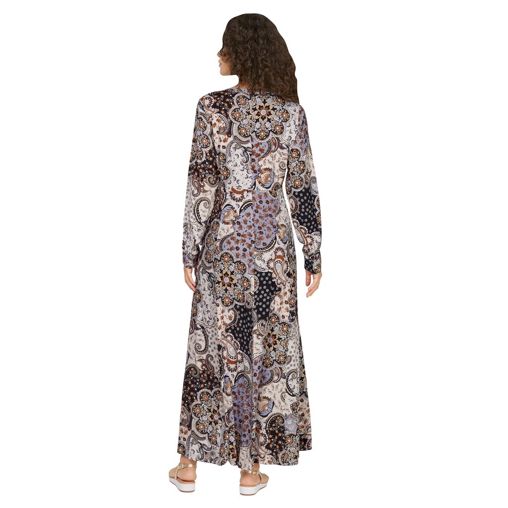 Damenmode Kleider LINEA TESINI by Heine Druckkleid »Druck-Kleid« champagner-bedruckt Damenmode Kleider LINEA TESINI by Heine Druckkleid »Druck-Kleid« champagner-bedruckt