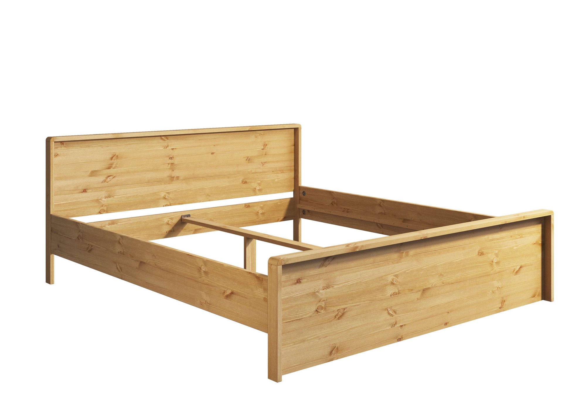 Thumbnail - OTTO home Massivholzbett "Luven, hohe Belastbarkeit FSC zertifiziertes Massivholz" Breite/Belastbarkeit 180cm/220 KG, 14...