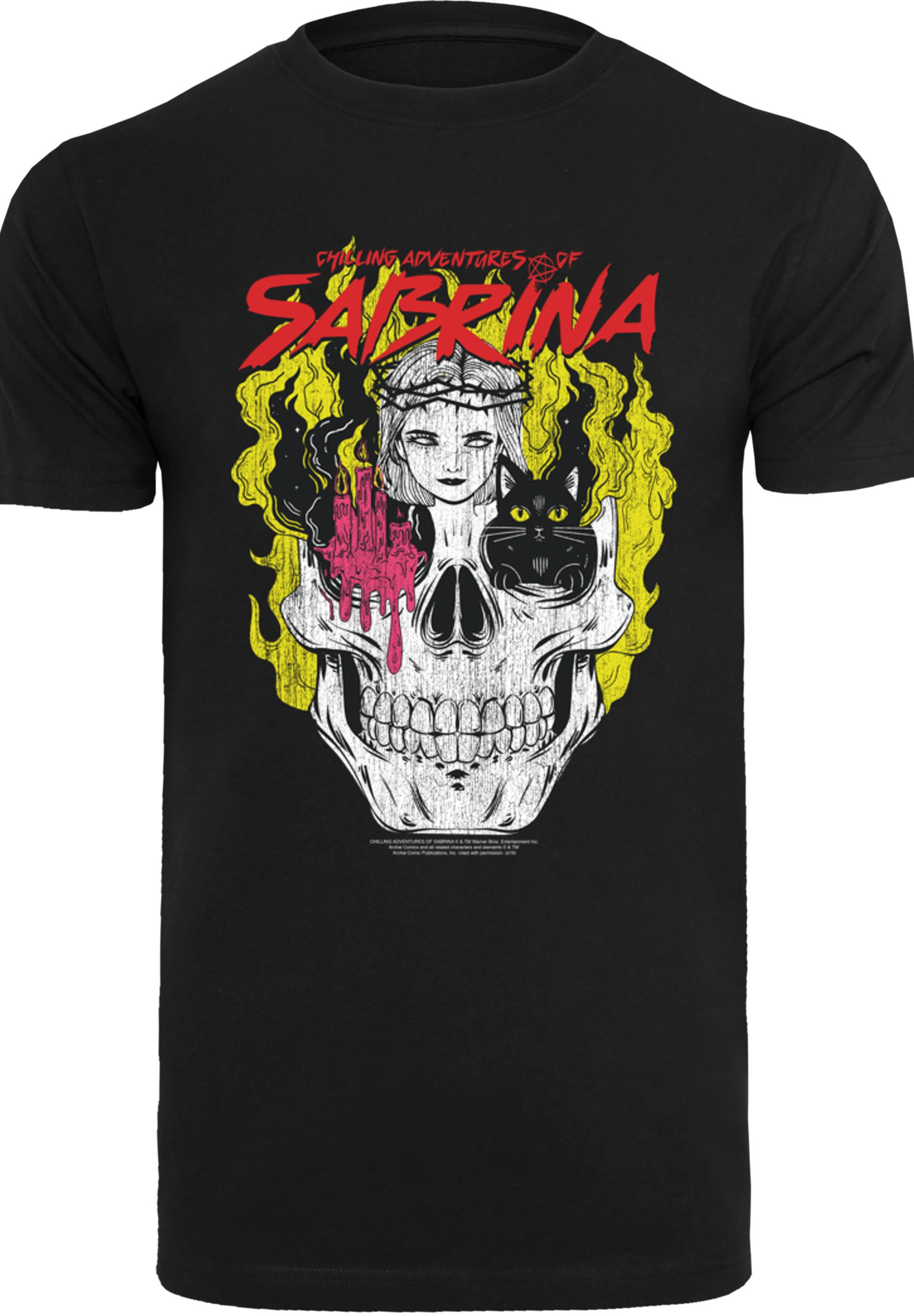 F4NT4STIC T-Shirt "Chilling Adventures of Sabrina Boys Skull", Herren,Premi günstig online kaufen