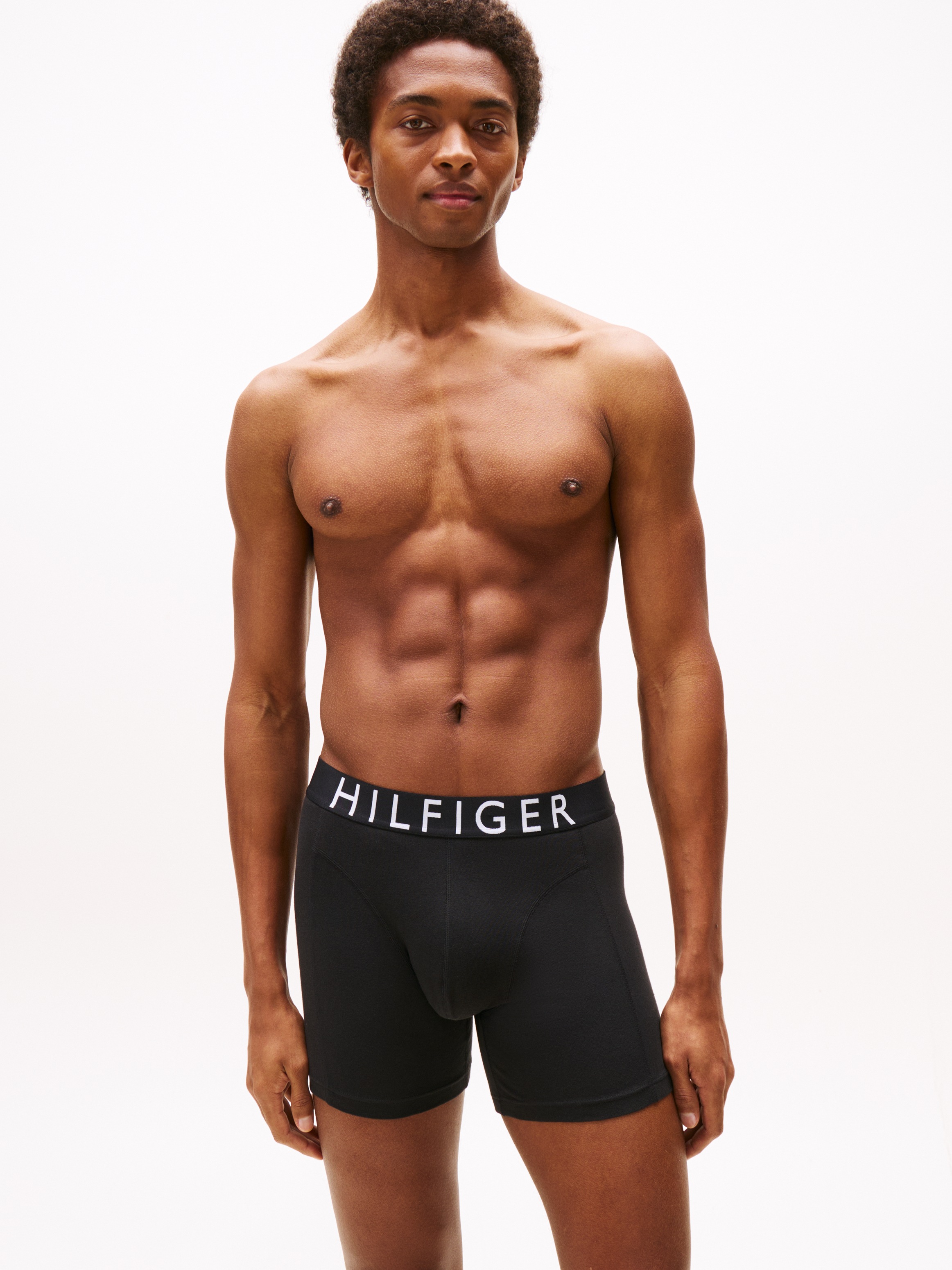 Tommy Hilfiger Underwear Trunk "3P BOXER BRIEF mit Kontrast-Logo-Taillenbun günstig online kaufen