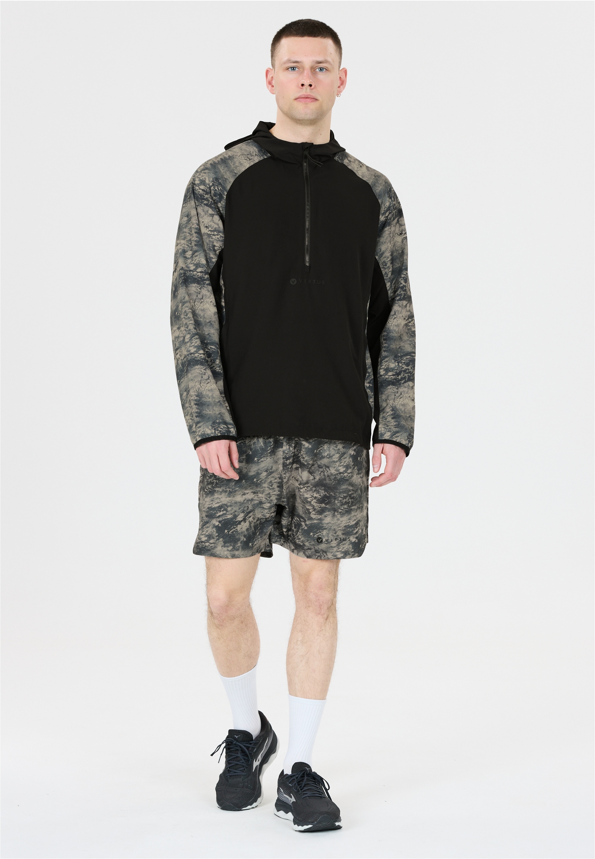 Virtus Langarmshirt "Deaglan" mit 4-Wege-Stretch und wasserabweisender Qual günstig online kaufen