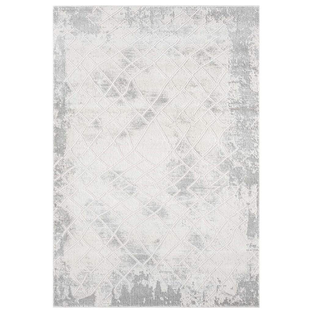 Carpet City Teppich »ANTIK215«, rechteckig, 10 mm Höhe, Kurzflor, 3D-Optik, Klassisch-Modern für Wohnzimmer, Schlafzimmer