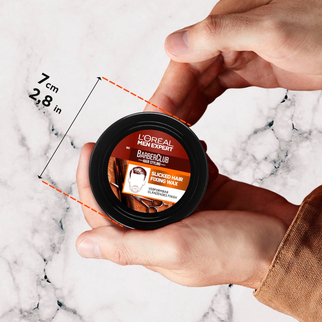 L'ORÉAL PARIS MEN EXPERT Haarwachs »Barber Club Slicked Hair Fixing Wax«