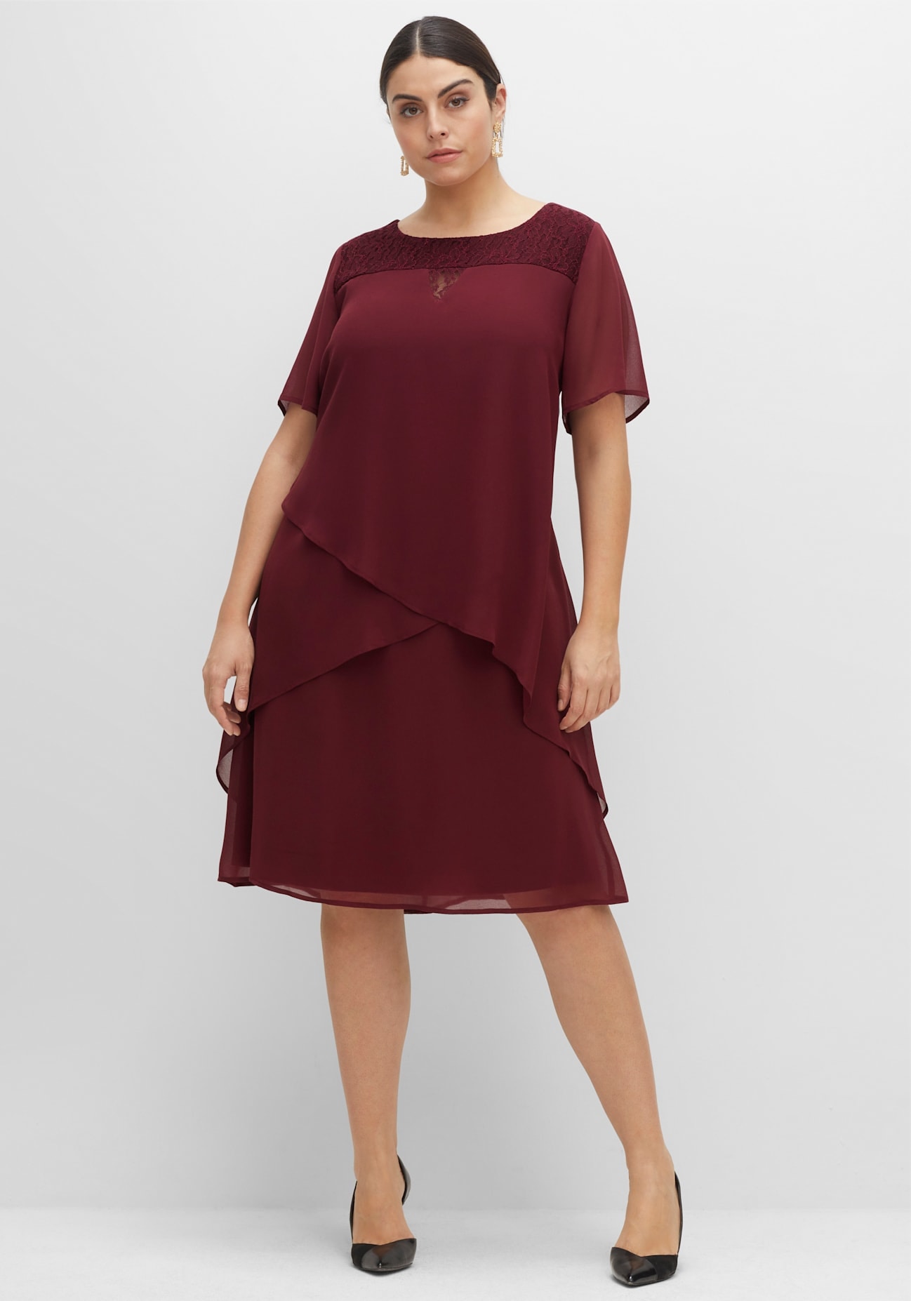 Sheego Abendkleid "Abendkleid" günstig online kaufen