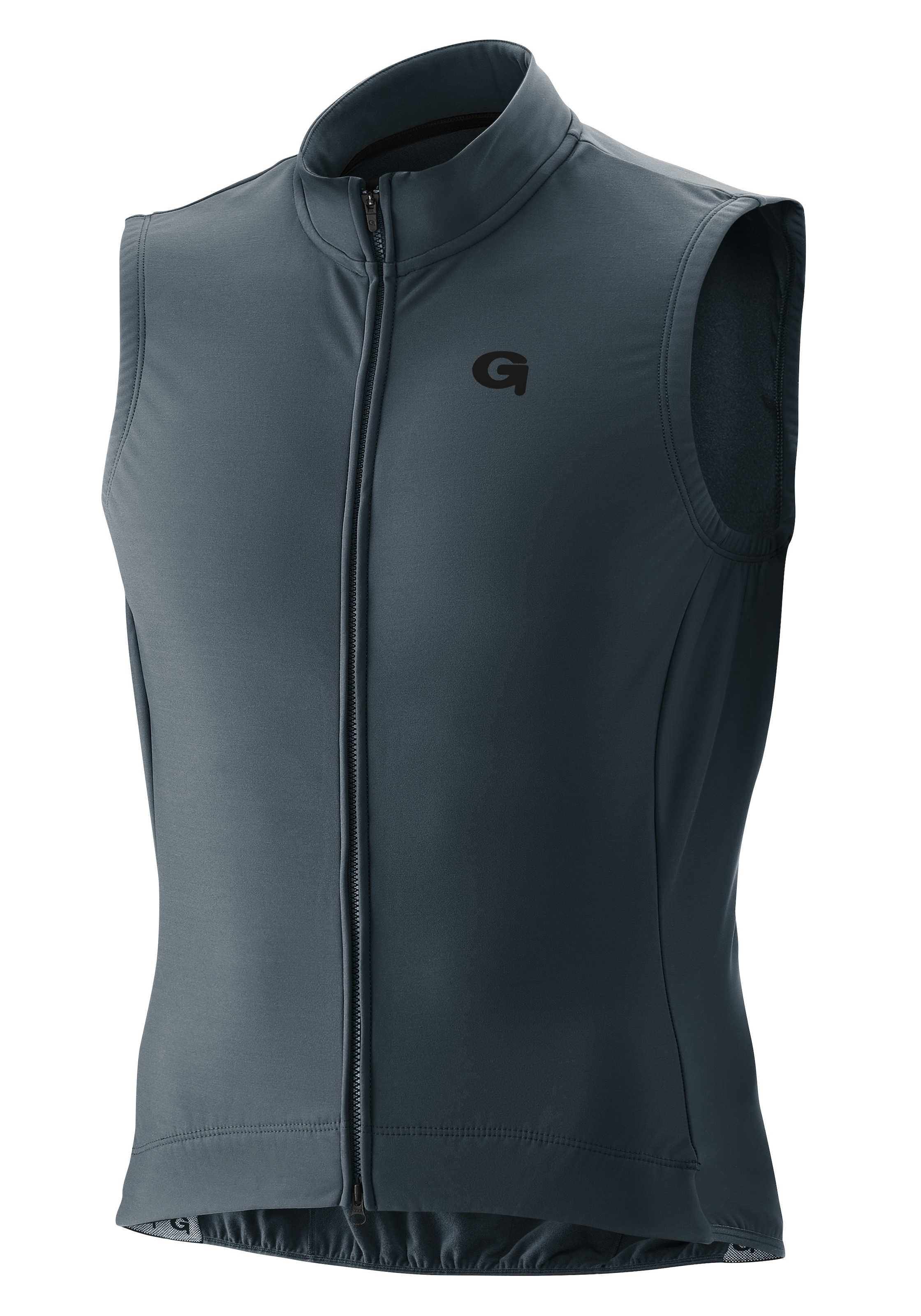 Gonso Funktionsweste »Road Vest Therm M«, Herren Weste mit Rückentasche, atmungsaktive Radweste, Tight Fit