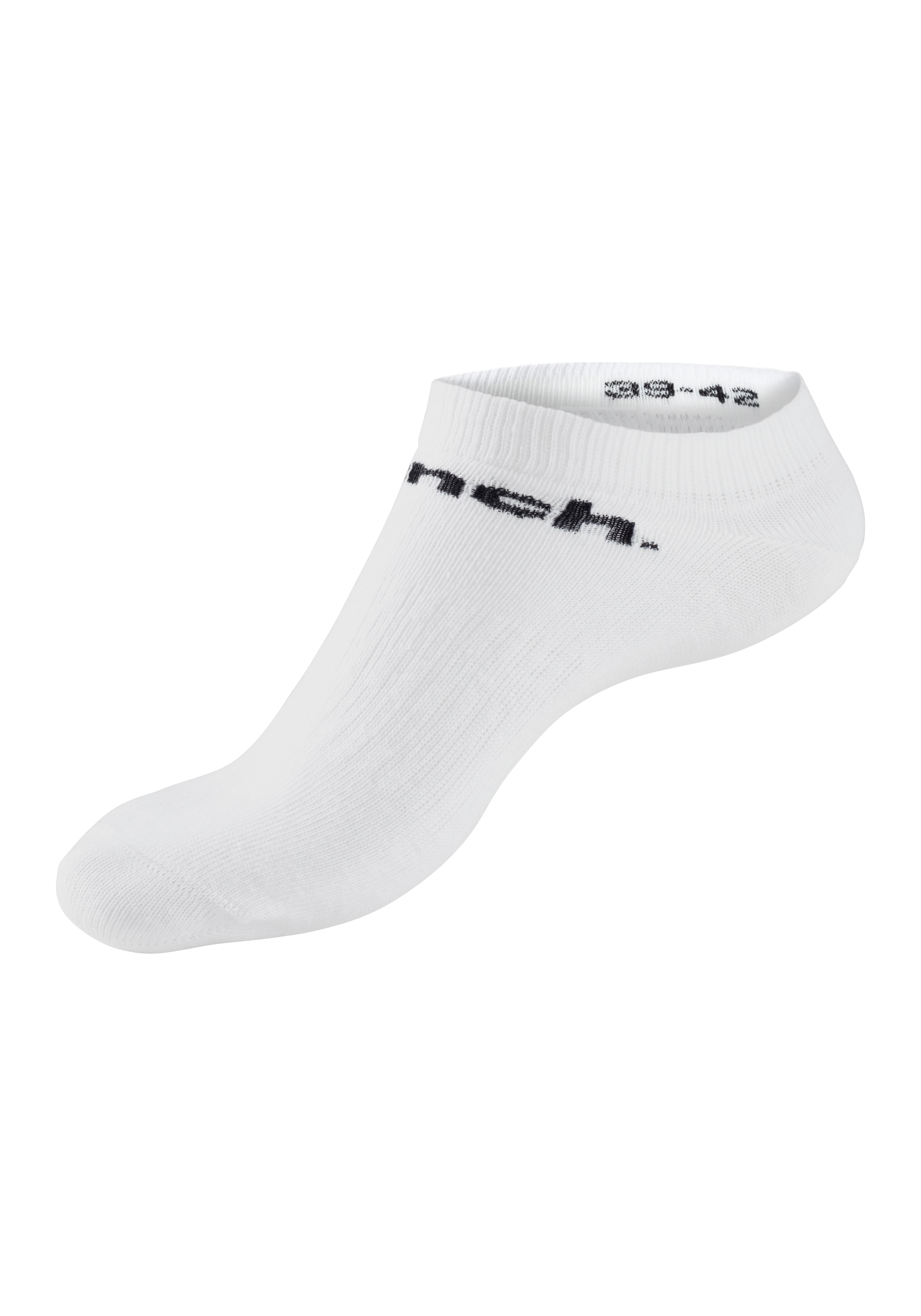 Bench. Sportsocken, (Packung, 6 Paar), Sneakersocken mit klassischem Logoschriftzug