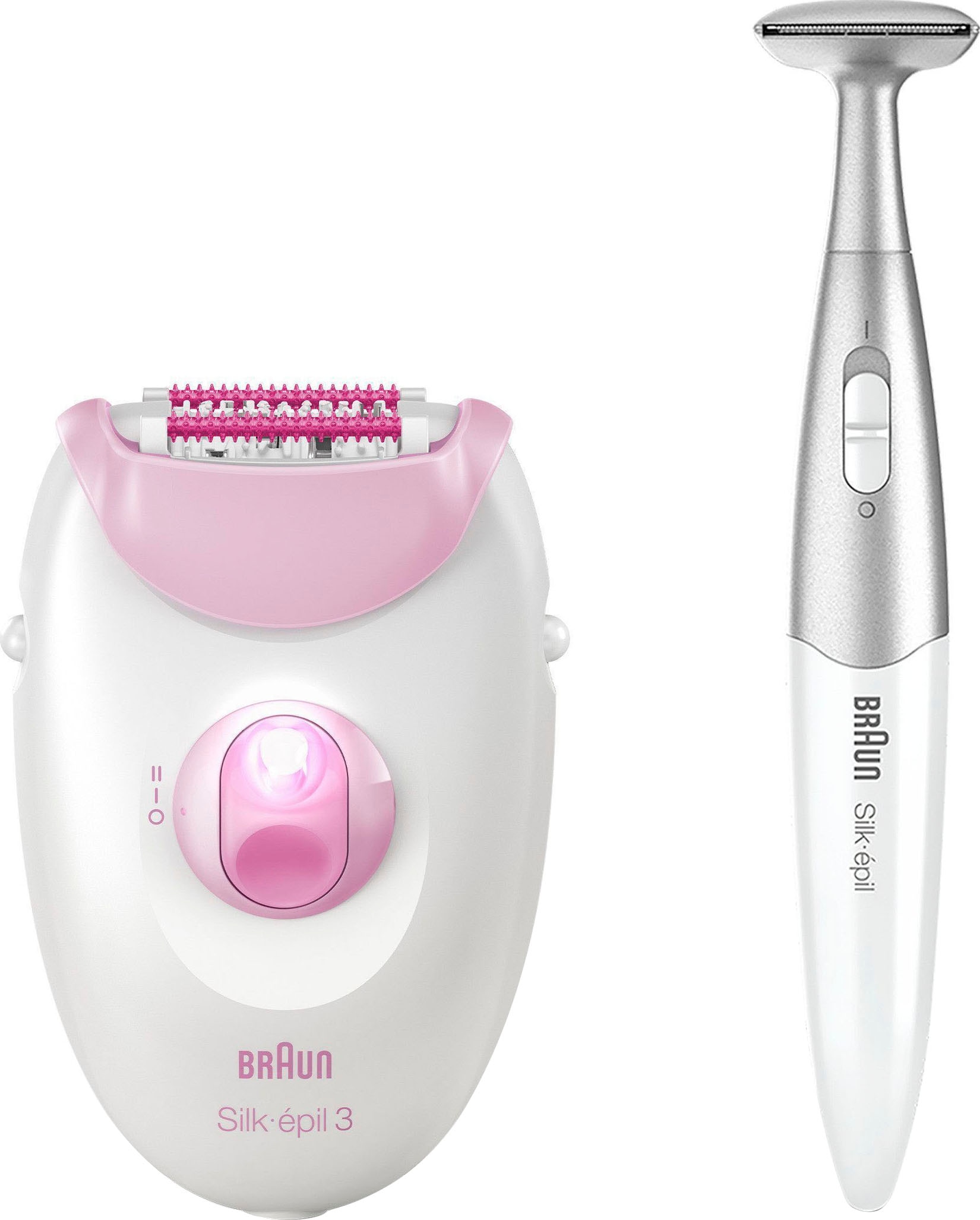 | Braun Smartlight-Technologie, 3-321«, den Epilierer online 3 Massagerollen kaufen »Silk-épil mit BAUR