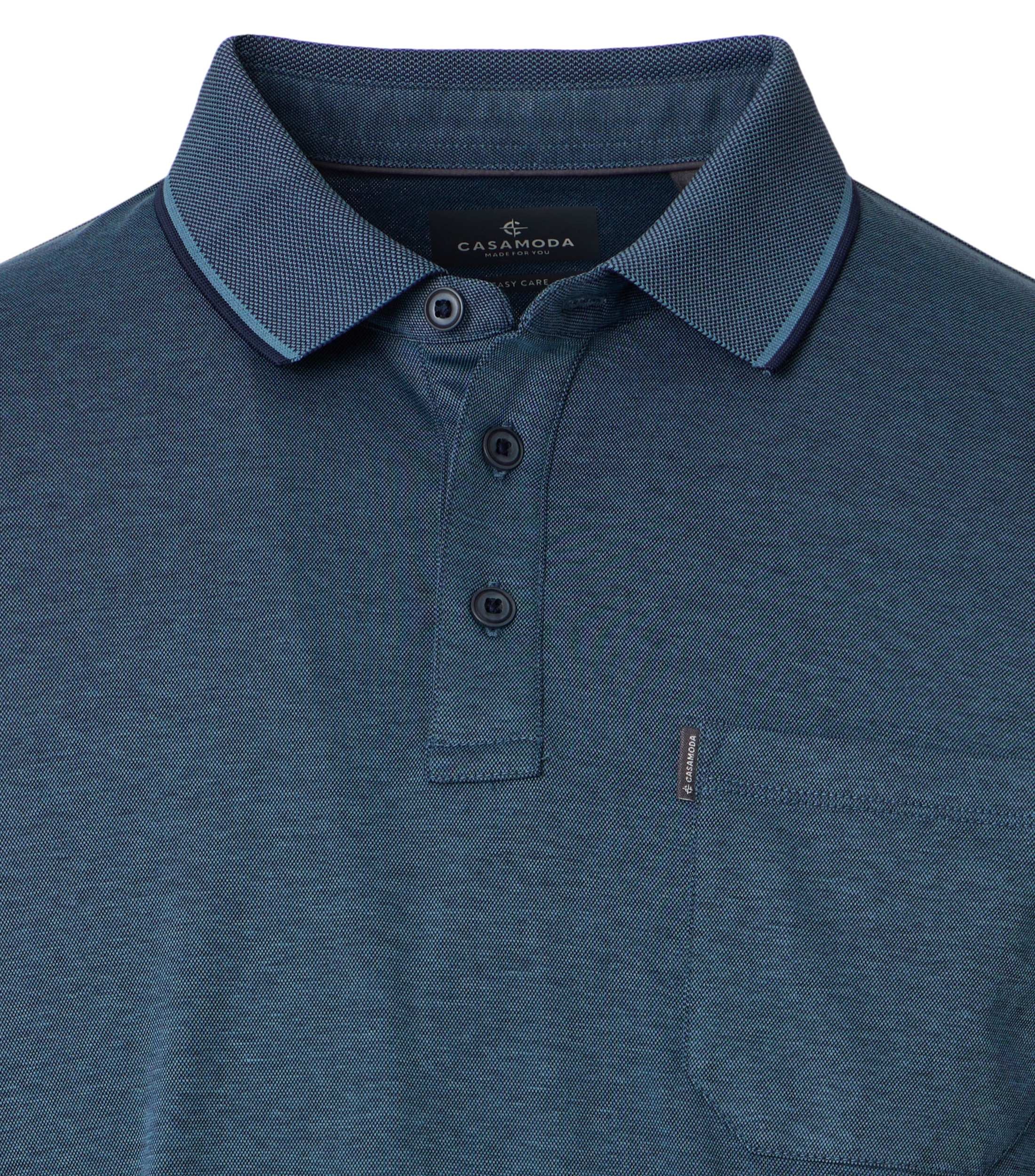 CASAMODA Poloshirt »CASAMODA Polo-Shirt uni«