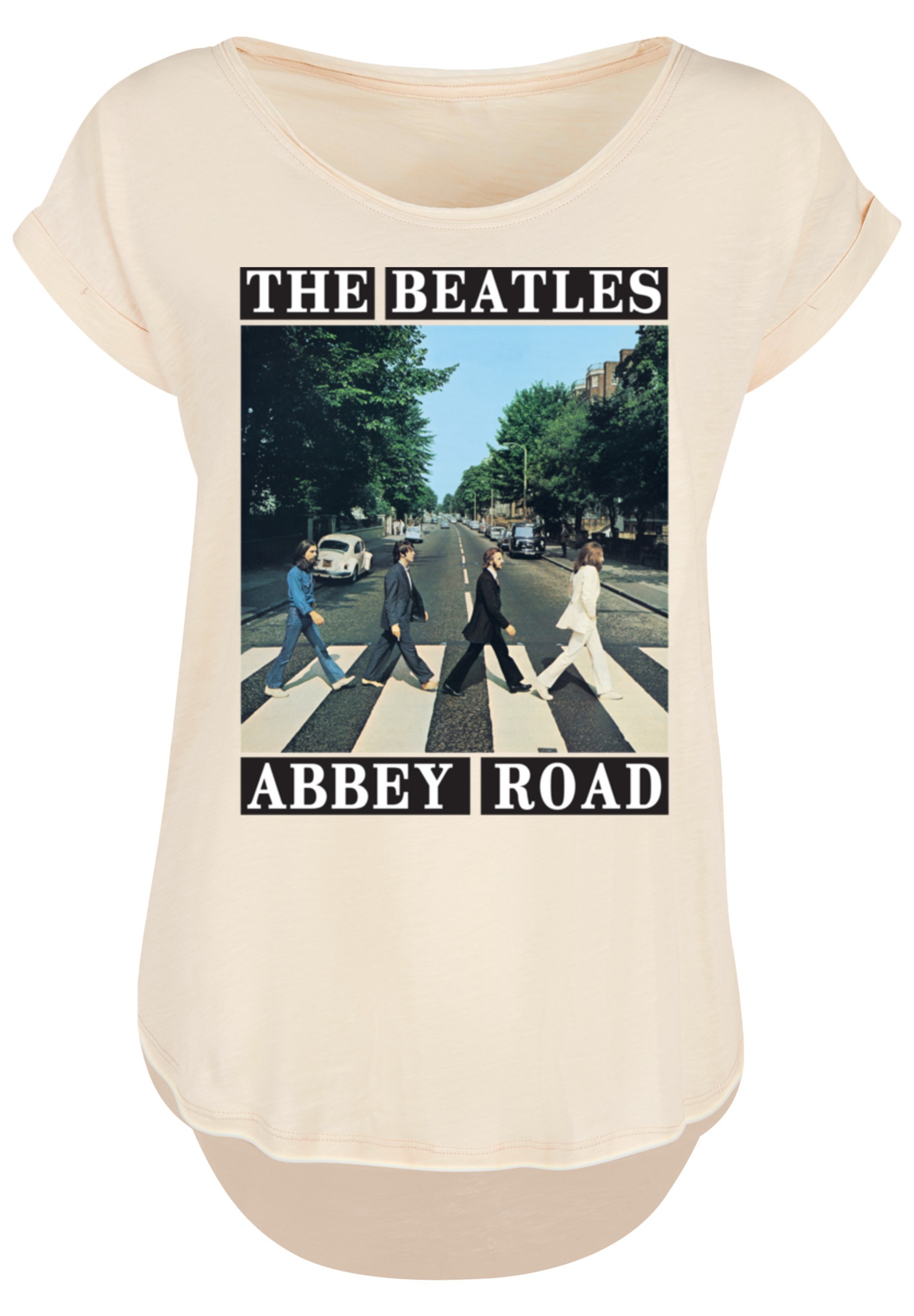 F4NT4STIC T-Shirt »The Beatles Band Abbey Road«, Print