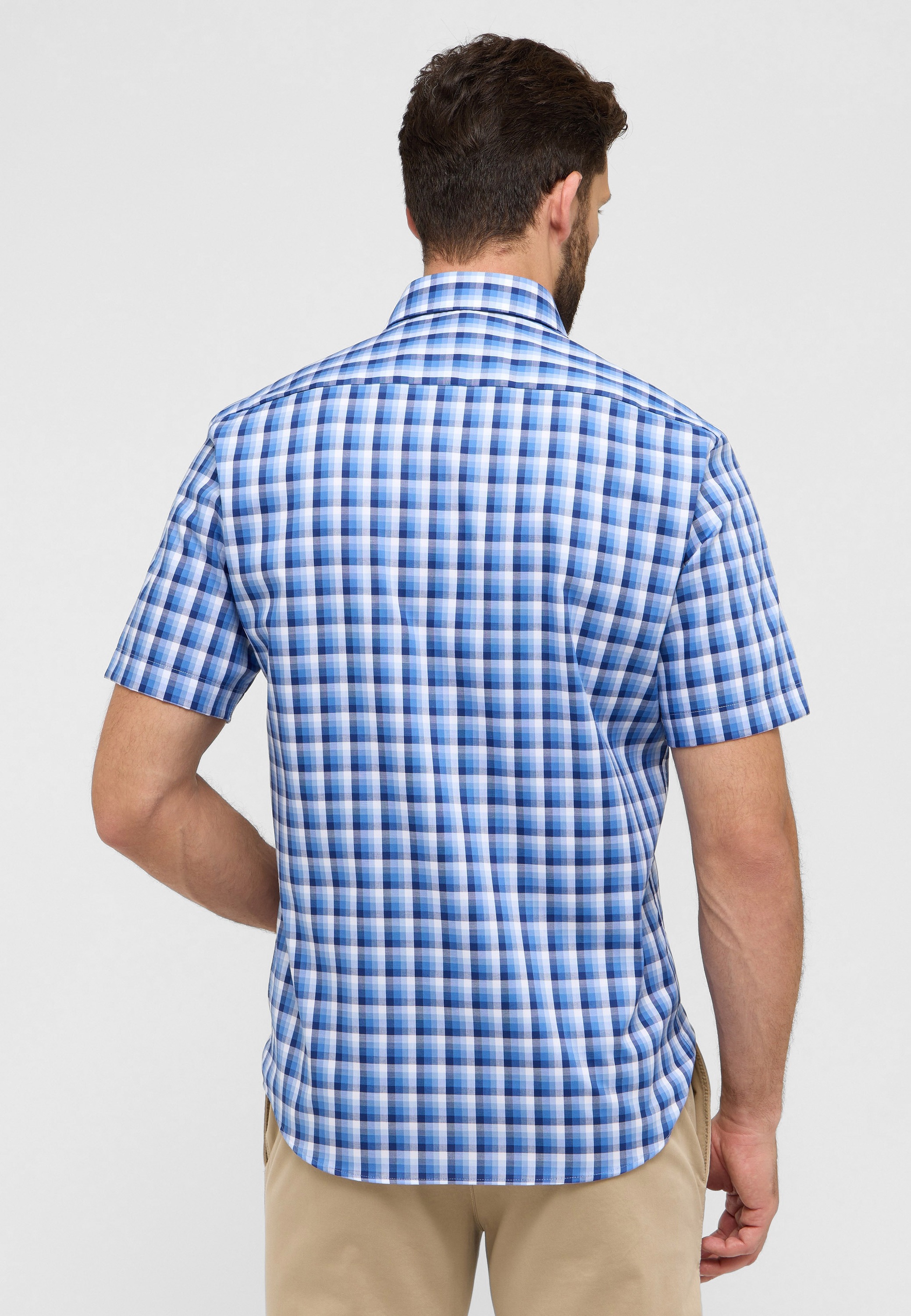 Eterna Kurzarmhemd "MODERN FIT", NON IRON (bügelfrei) günstig online kaufen