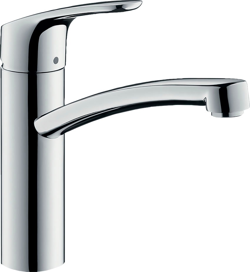 hansgrohe Küchenarmatur "Focus M41", 160 Niederdruck/offene Warmwasserbereiter 1 Strahlart, chrom