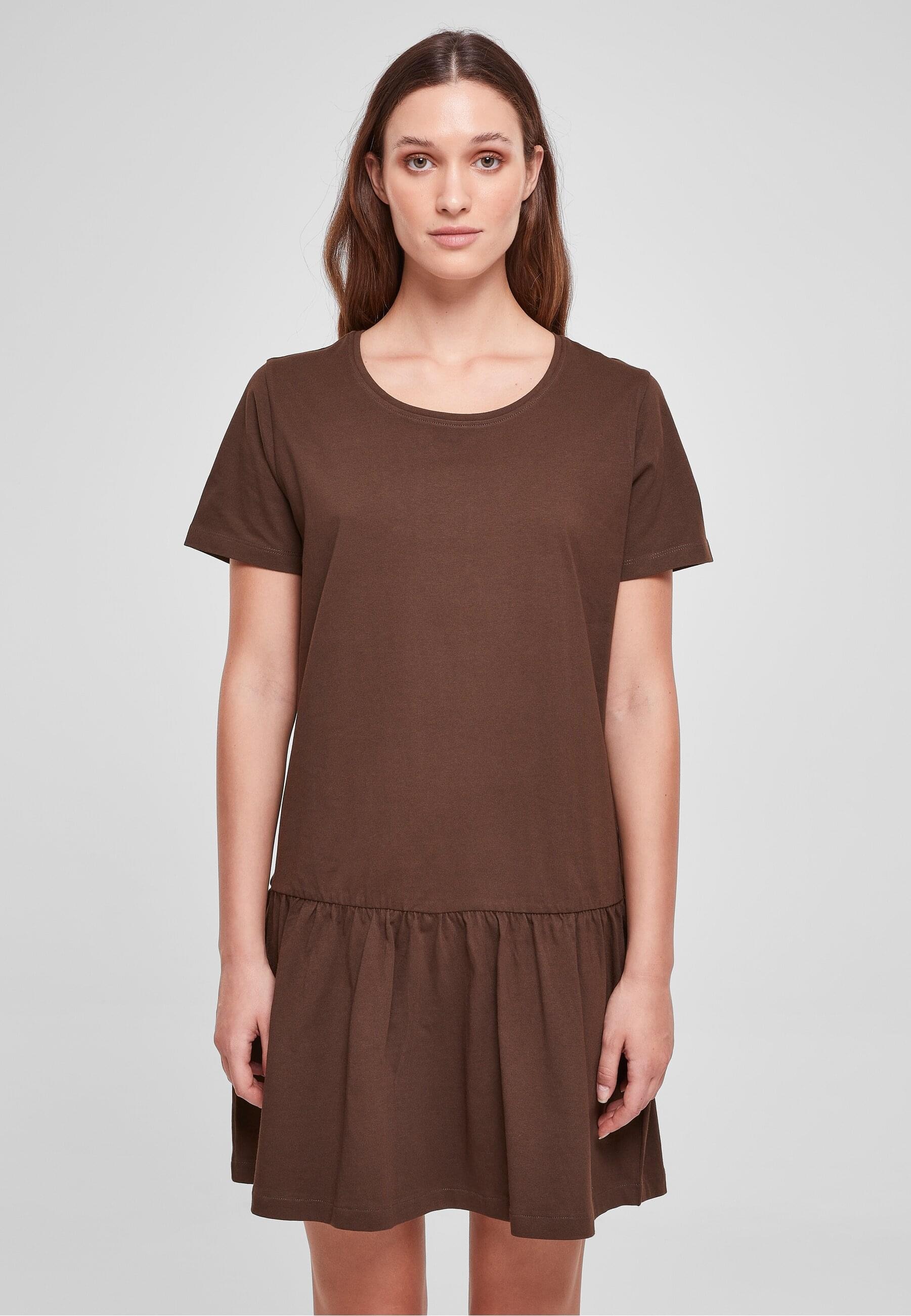 URBAN CLASSICS Shirtkleid »Urban Classics Damen Ladies Valance Tee Dress«, (1 tlg.)