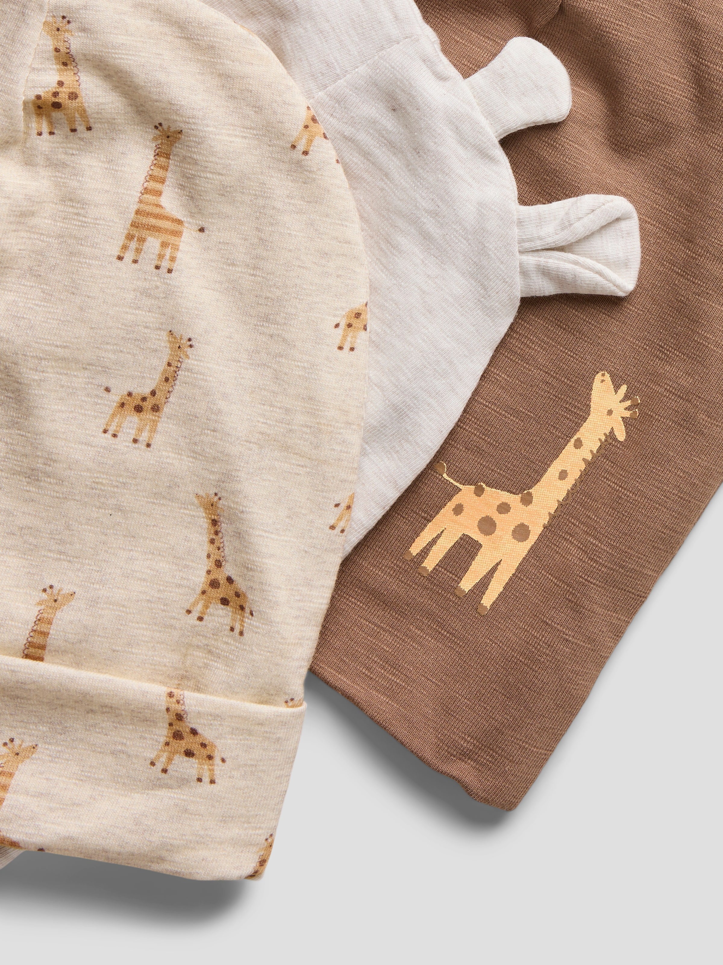 Name It Langarmbody »NBNBERRO R LS BODY SET WITH HAT« Baumwollmischung, ein Body mit unterschiedlichen Mützen im Set