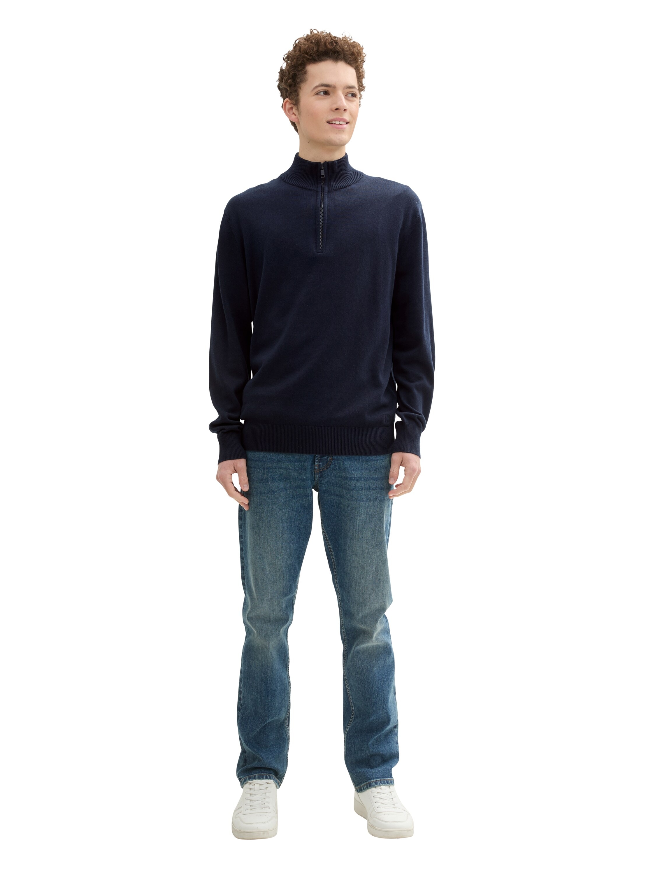 TOM TAILOR Denim Troyer, mit Troyer Kragen