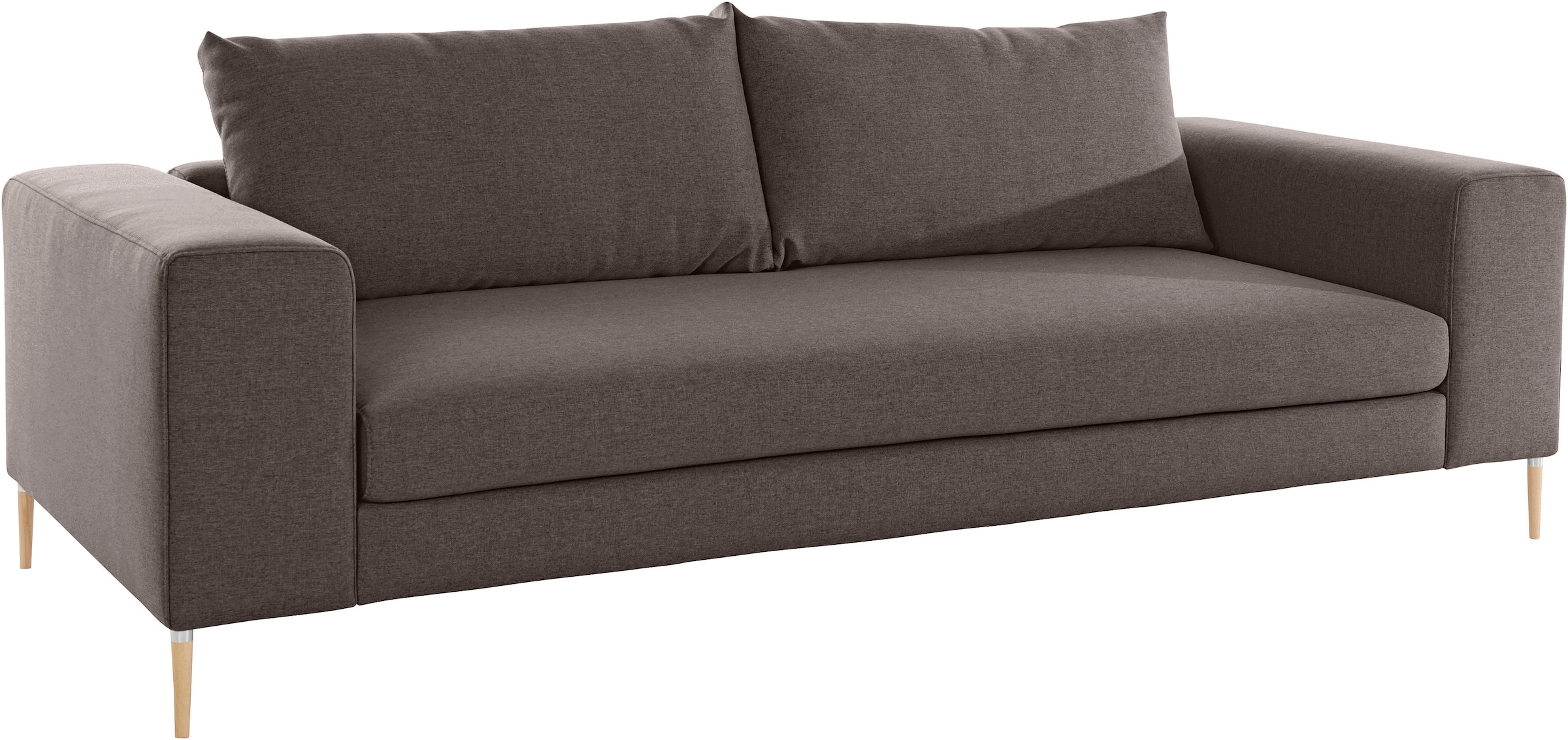 OTTO products 3-Sitzer »Finnja, softer, legerer Sitzkomfort, hoher Fuß, bequem und elegant«, mit Recycling-Bezug