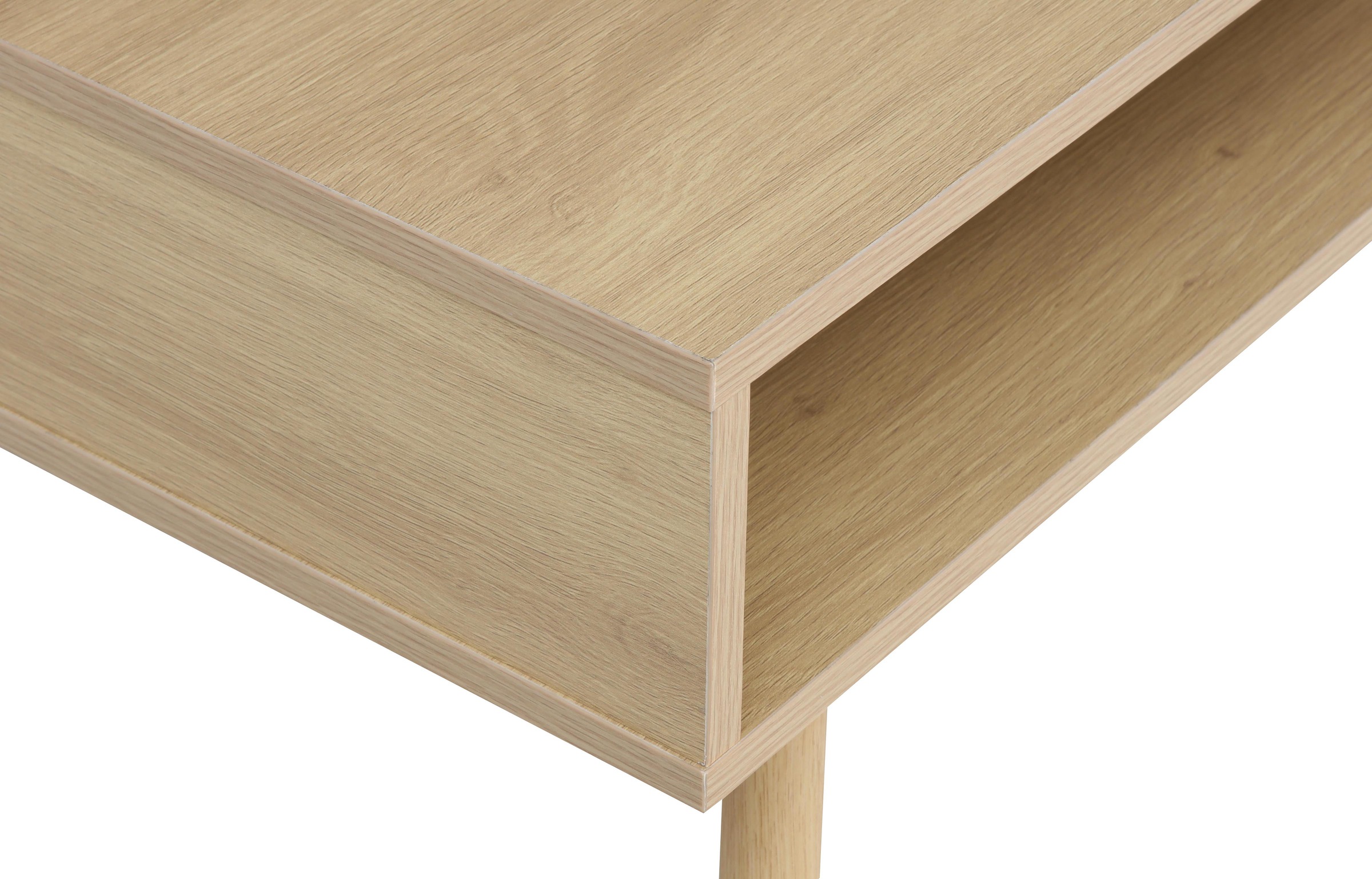 INOSIGN Schreibtisch »Tuuri«, im Scandi-Look, 1 Schublade mit Metallgriff, ABS-Kanten, Breite 100 cm