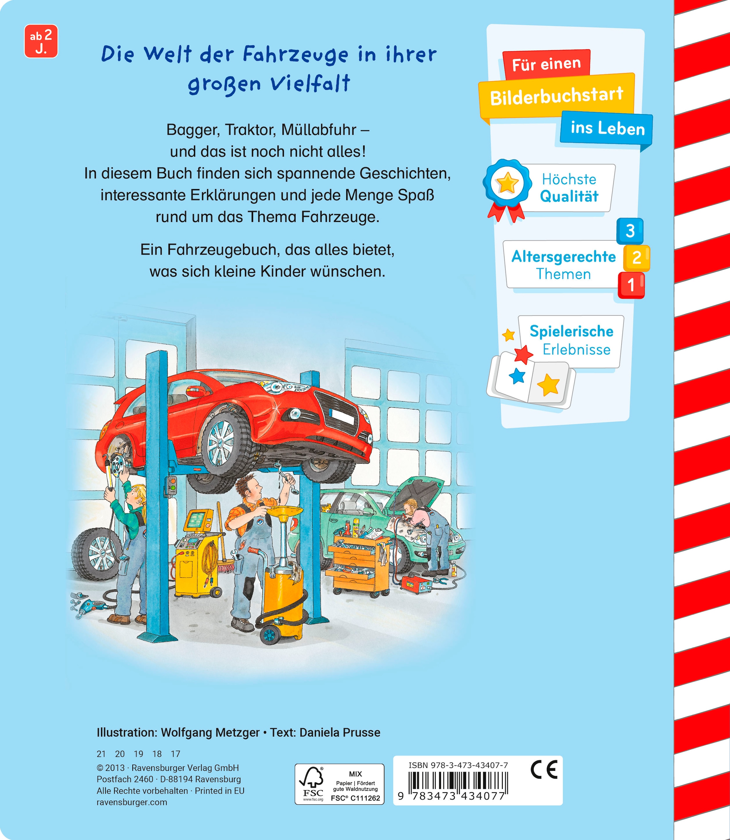 Ravensburger Buch »Pappbilderbuch, Bagger, Traktor, Müllabfuhr!«