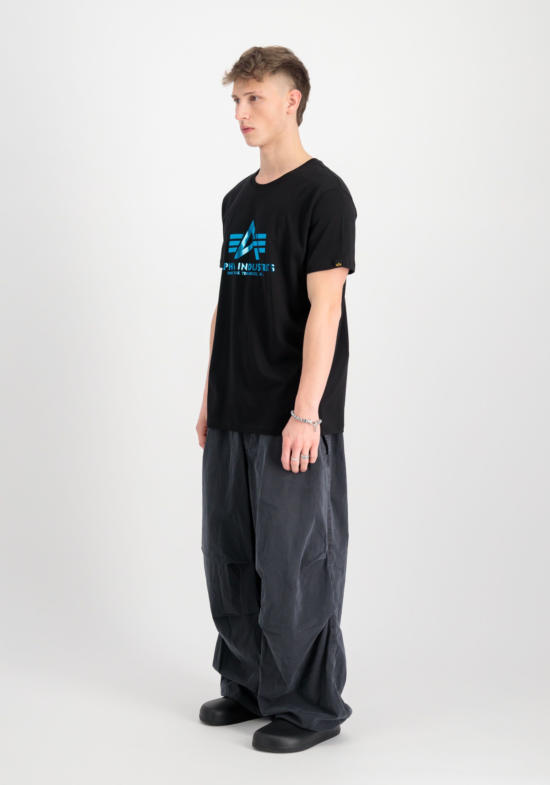 Alpha Industries T-Shirt »Basic T-Shirt BL Foil Print«