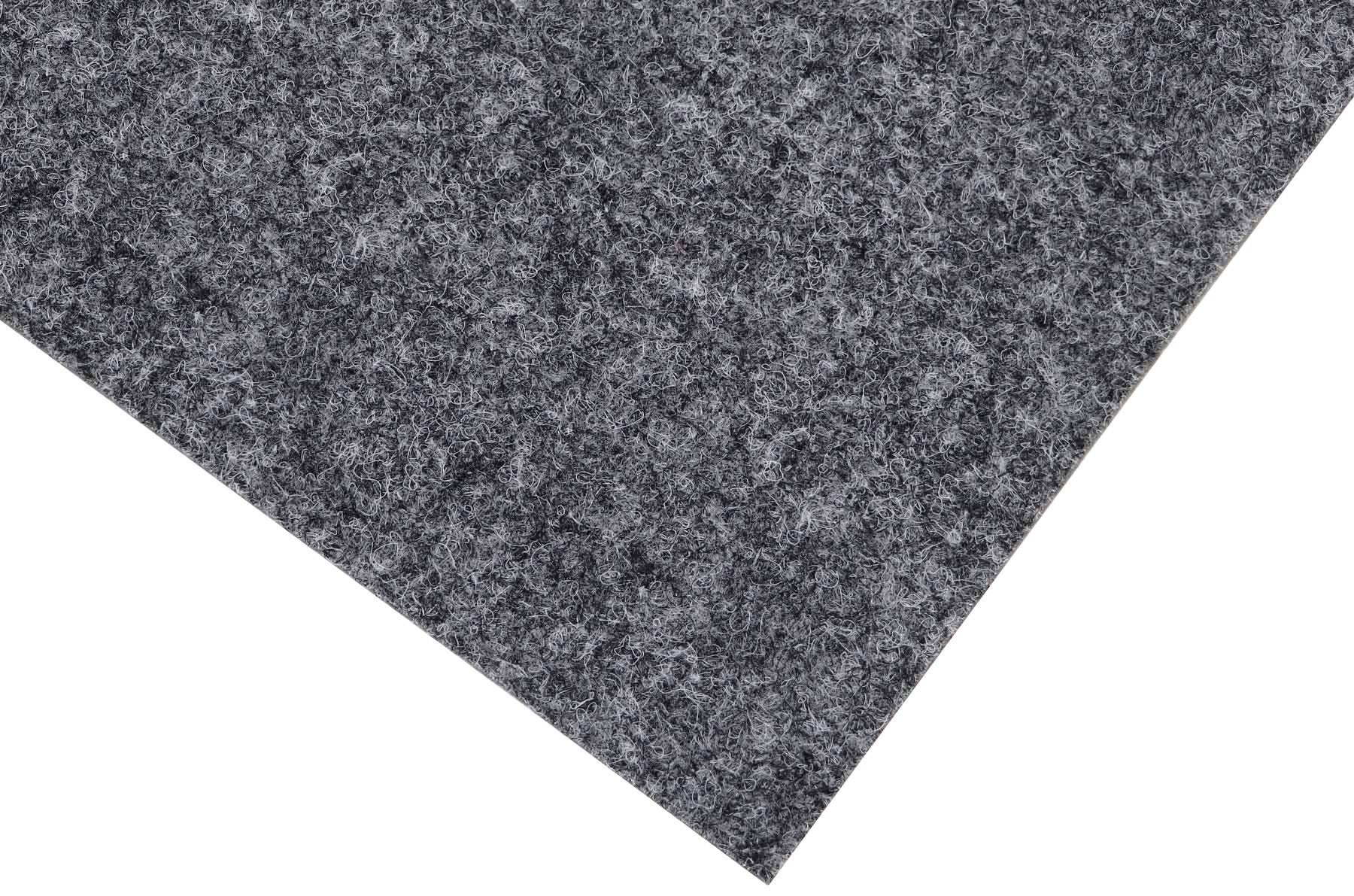 Nadelvliesteppich "TURBO, Made in Belgium", grau, B:200cm H:5mm L:1.050cm, Nadelfilz, PRIMAFLOR-IDEEN IN TEXTIL, Teppiche, robust und strapazierfähig, fußbodenheizungsgeeignet, Kurzflor Teppich 2
