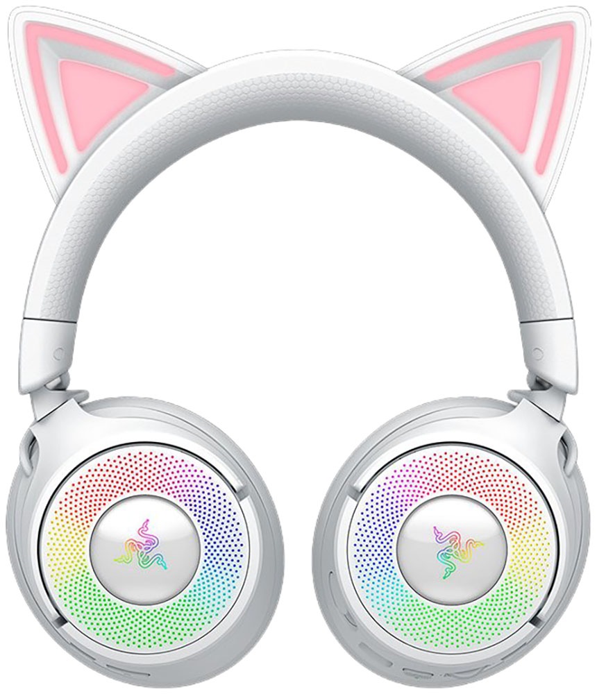 RAZER Gaming-Headset »Kraken Kitty V3 Pro« Bluetooth Stummschaltung | integrierte Steuerung für Anrufe und Musik