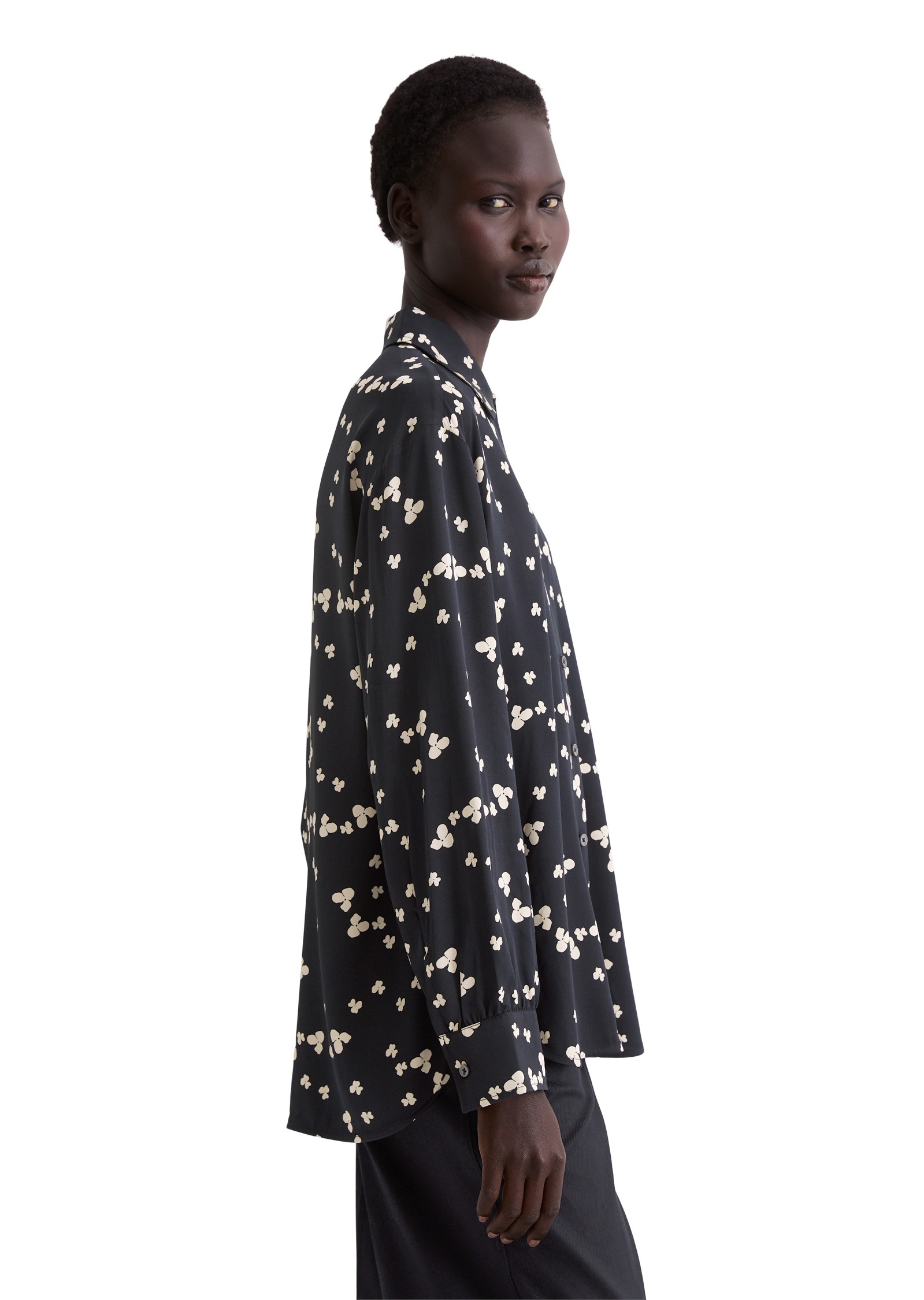 Marc O'Polo Langarmbluse »aus LENZING™ ECOVERO™«