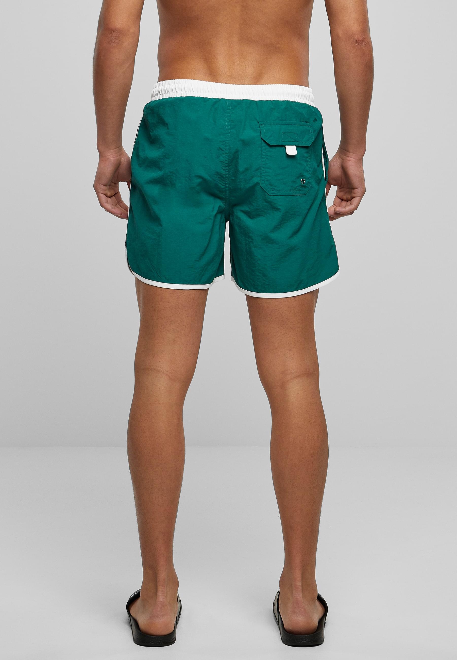 URBAN CLASSICS Badeshorts »Urban Classics Herren Retro Swimshorts«
