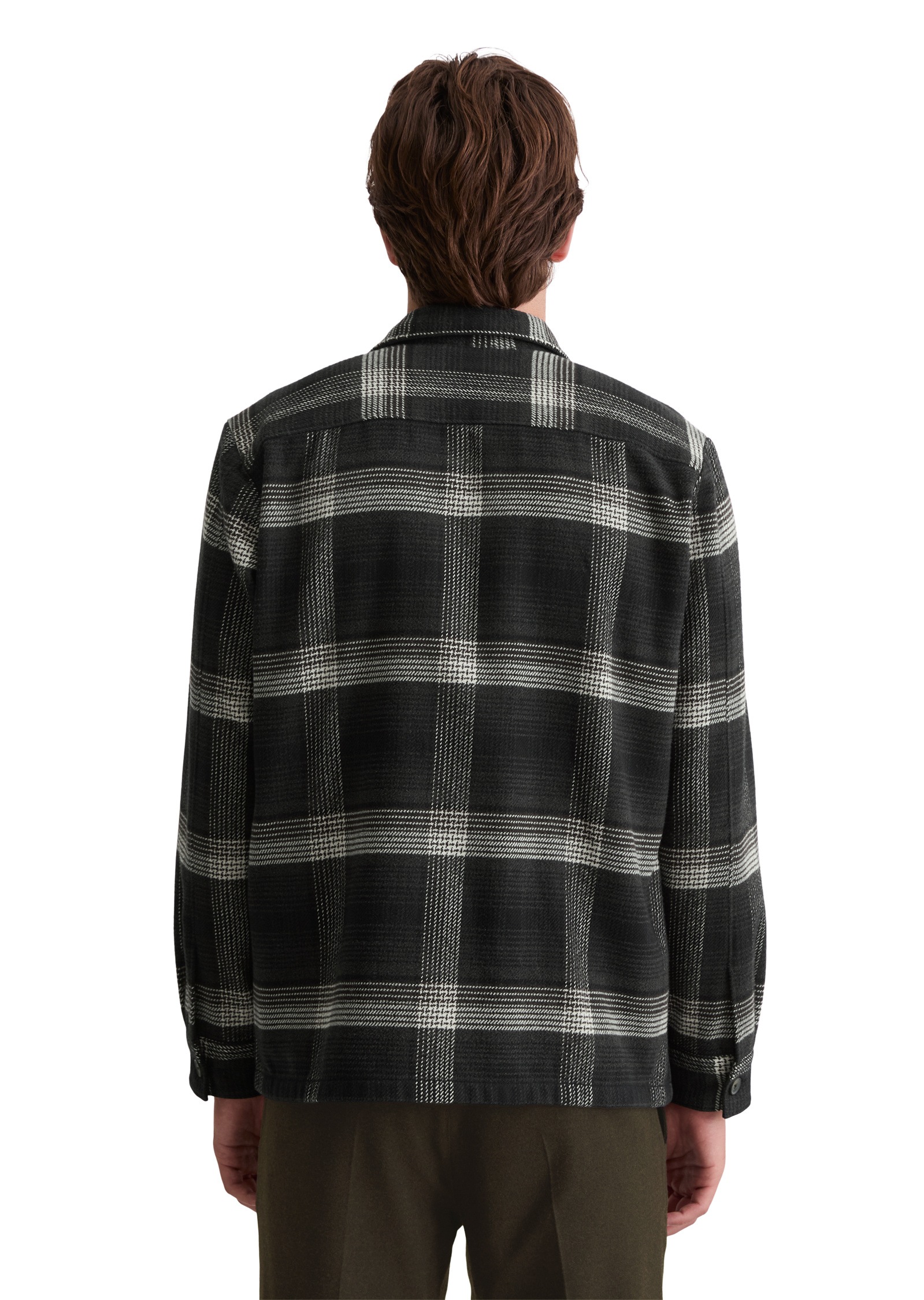 Marc O'Polo Kurzjacke »aus schwerem Bio-Baumwoll-Flanell« ohne Kapuze