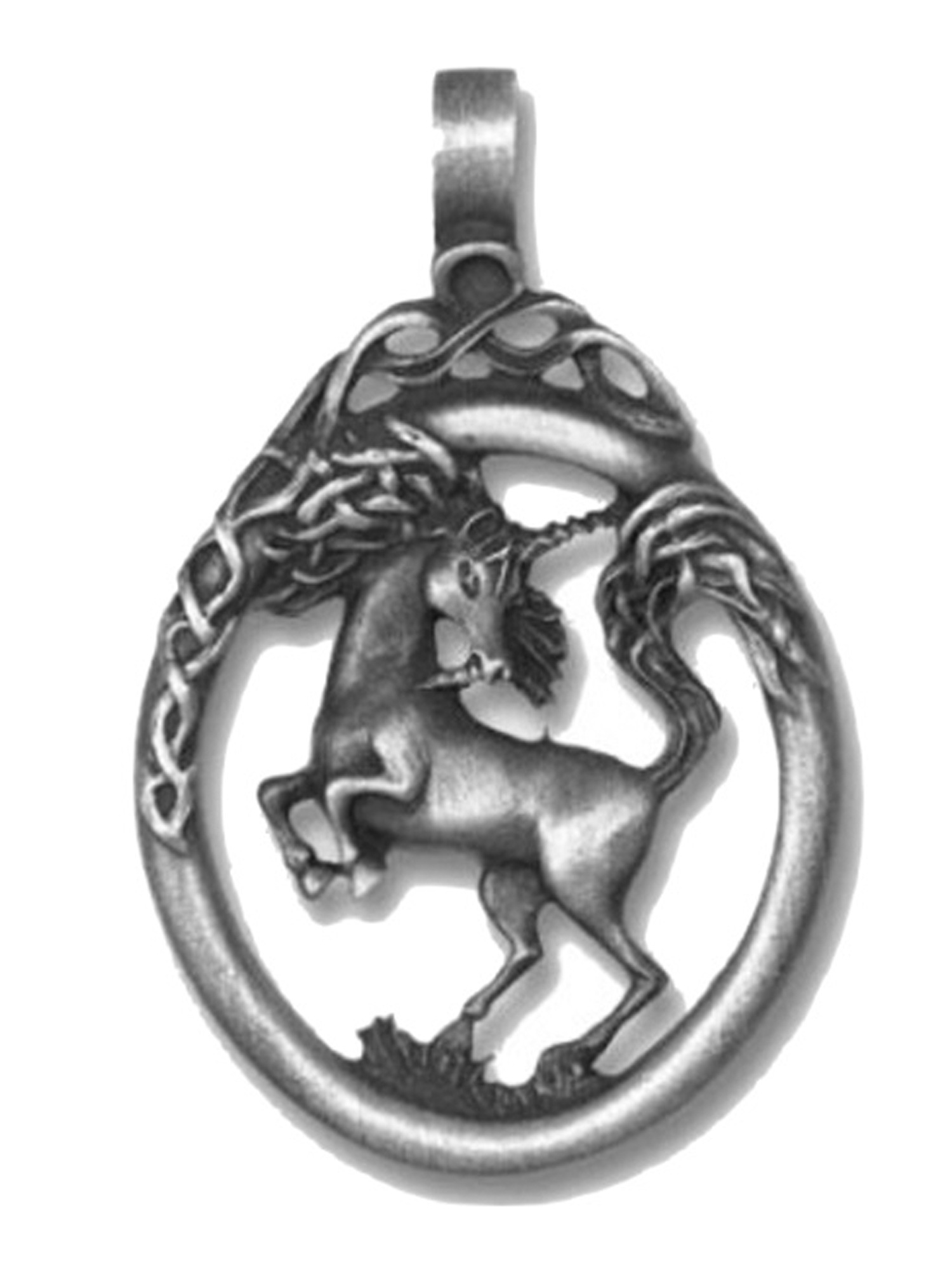 Adelia´s Amulett »Anhänger Symbole der Alten Welten«, Einhorn - Für Reinheit und Unberührbarkeit
