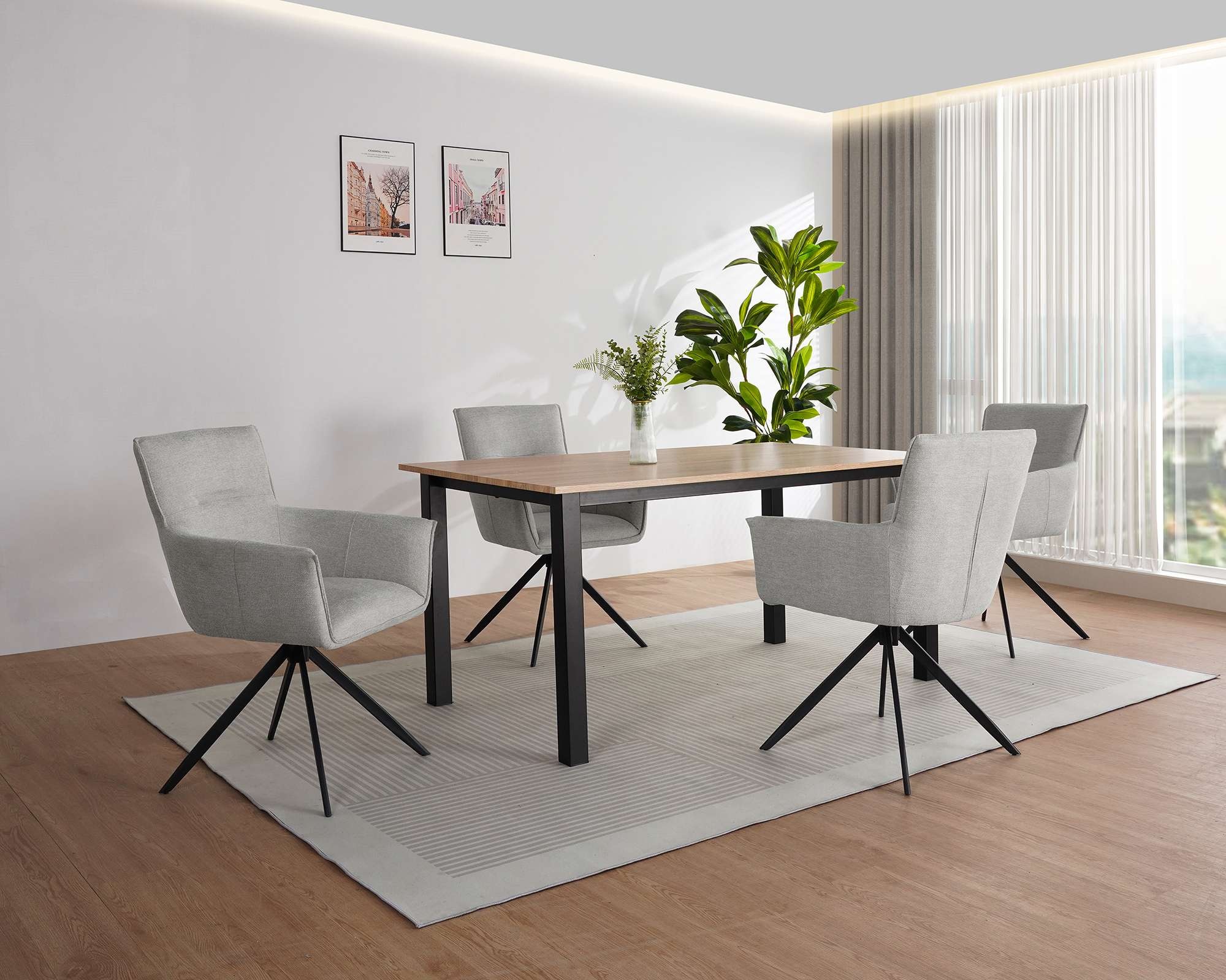 OTTO home Esszimmerstuhl »Corrdell« () Steppung im Polster