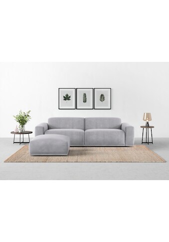 TRENDMANUFAKTUR  Didelė sofa »Braga« in madingas imitac...