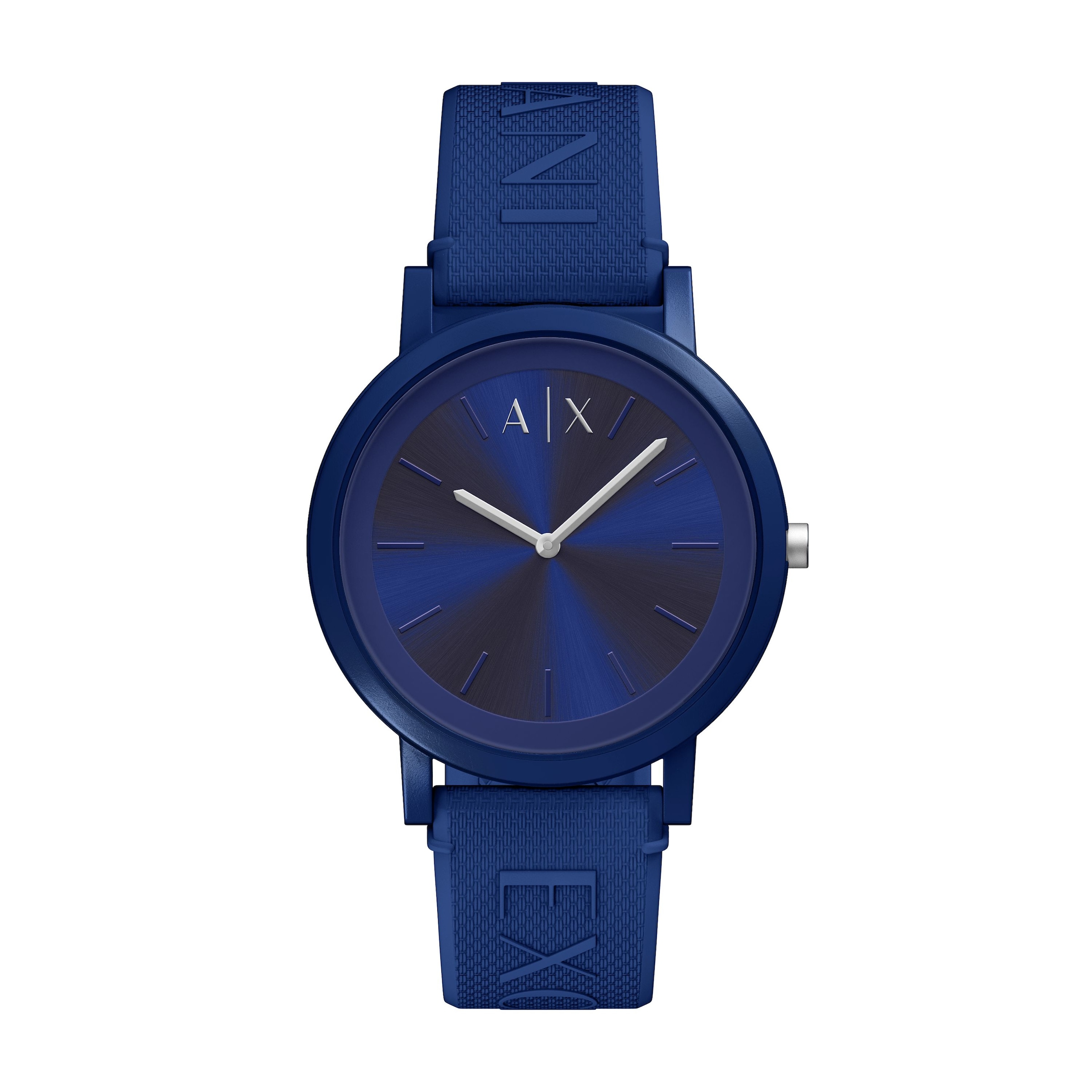 ARMANI EXCHANGE Quarzuhr Armbanduhr, Silikonarmband, analog