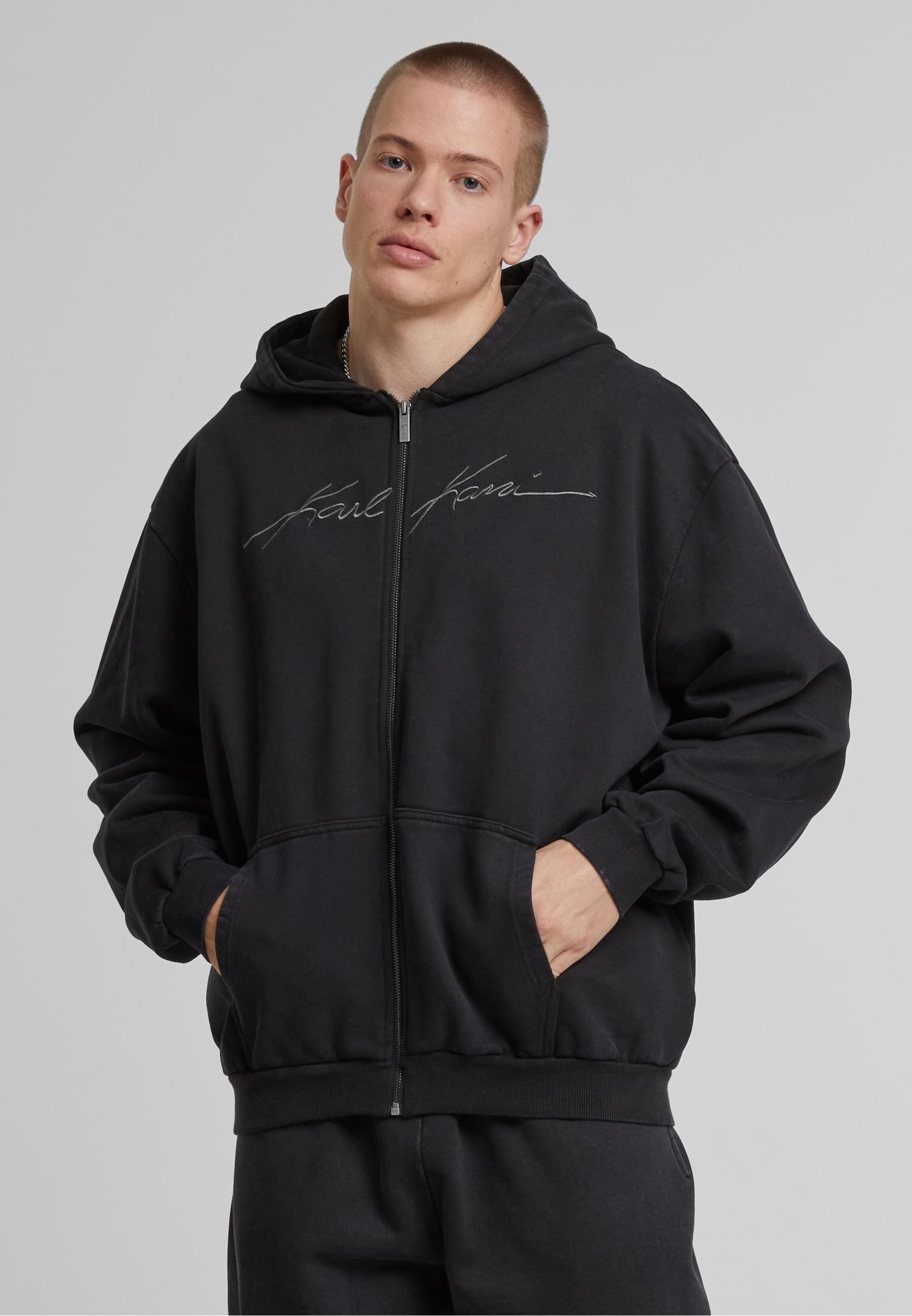 Karl Kani Sweatjacke »Karl Kani Karl Kani Autograph Heavy OS Zip Hoodie«