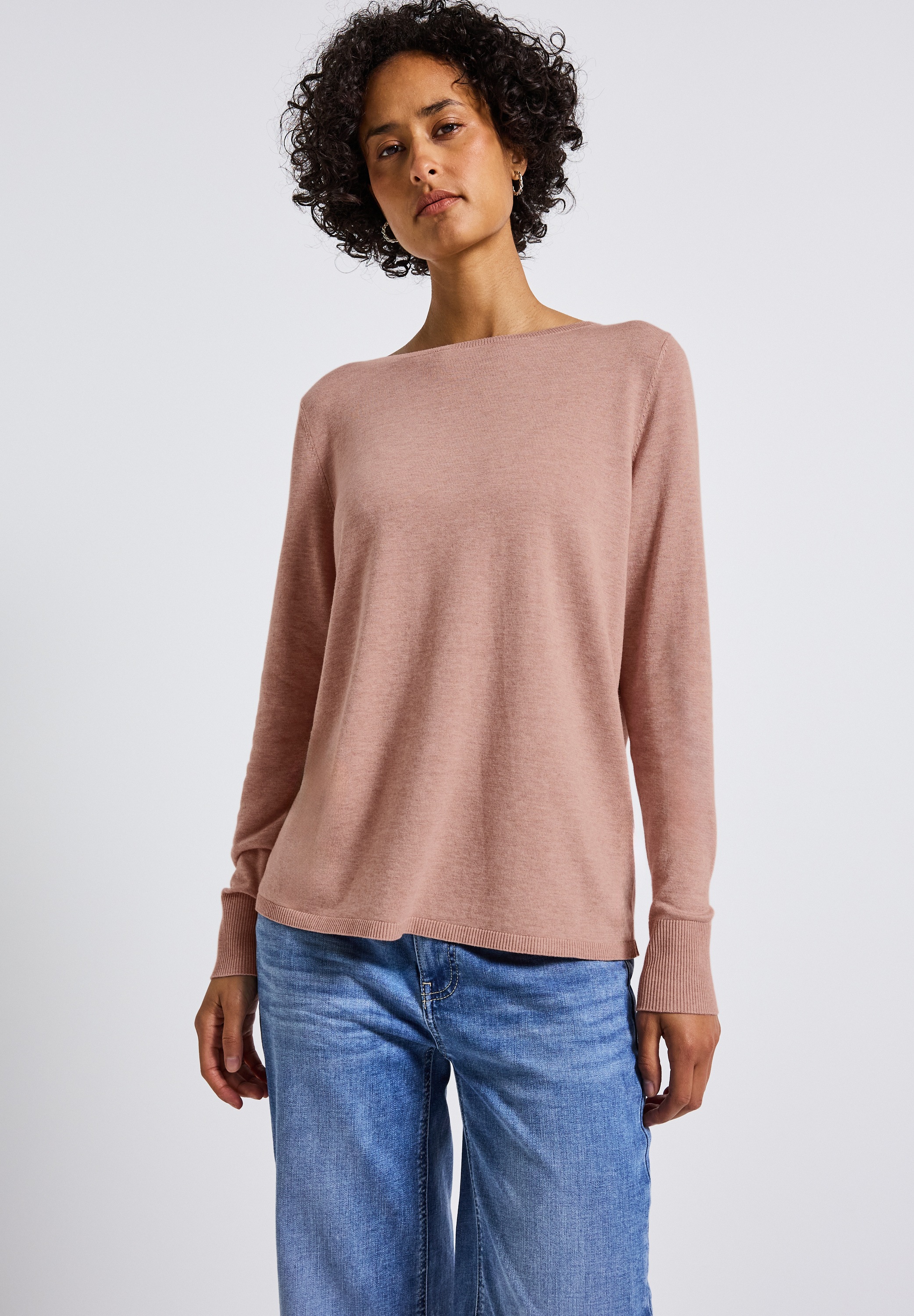 STREET ONE Strickpullover, softe Viskose günstig online kaufen