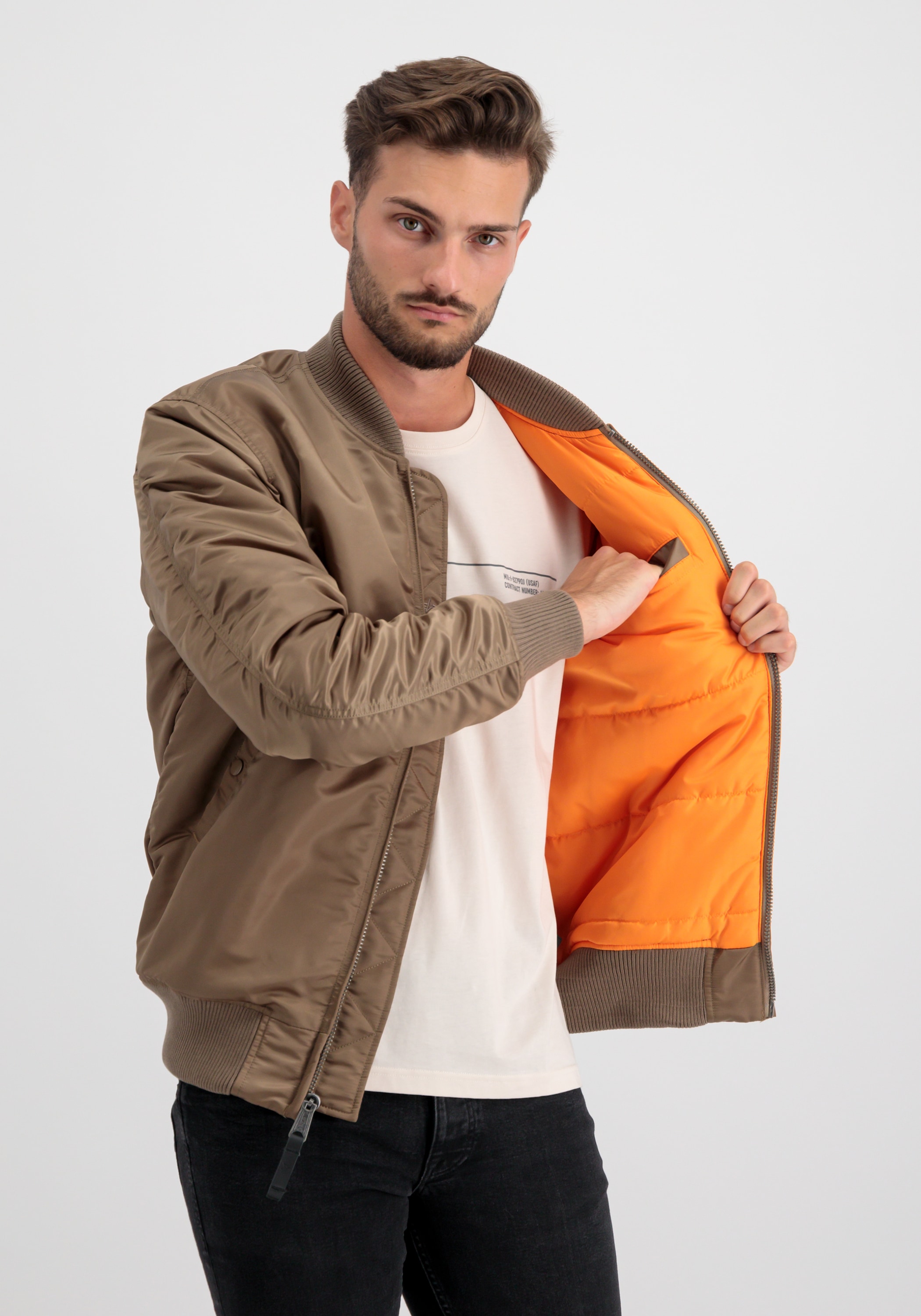 Alpha Industries Bomberjacke »ALPHA INDUSTRIES Men - Bomber Jackets MA-1 VF 59 Long«