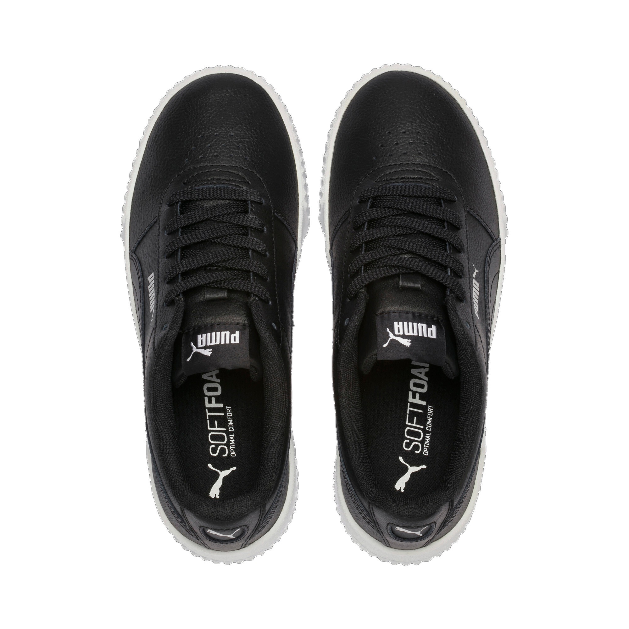 Puma Carina L Sneaker Black-White Size 41 3