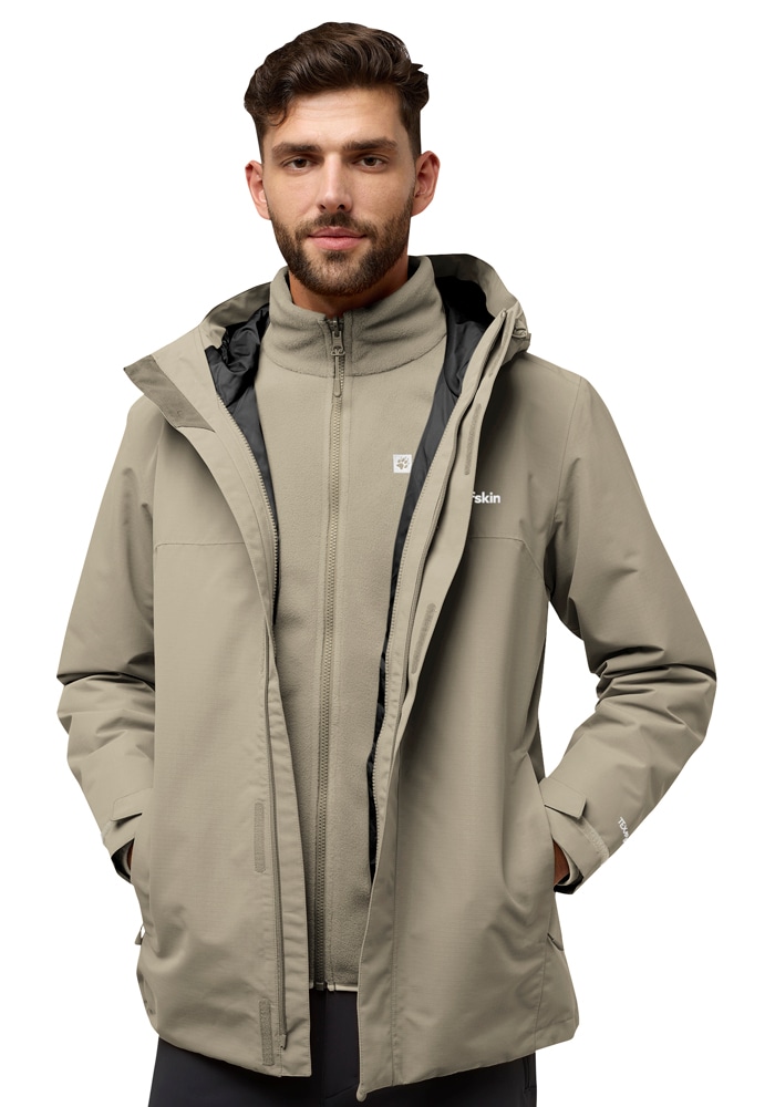 Jack Wolfskin 3-in-1-Funktionsjacke "ALTENBERG 3IN1 JKT M", mit Kapuze günstig online kaufen