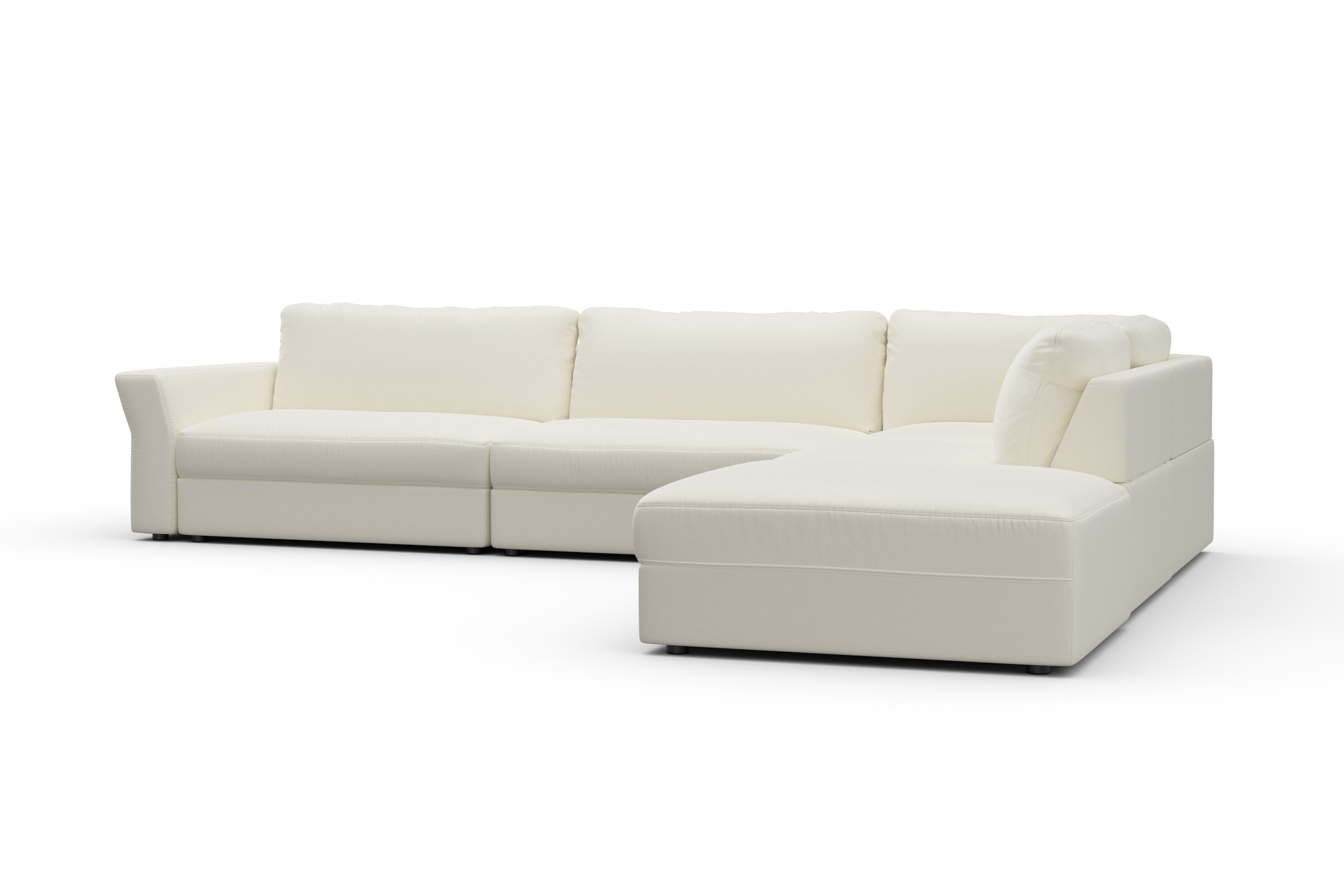 sit&more Ecksofa »Cadabra L-Form«, Breite 356 cm, mit Sitztiefenverstellung