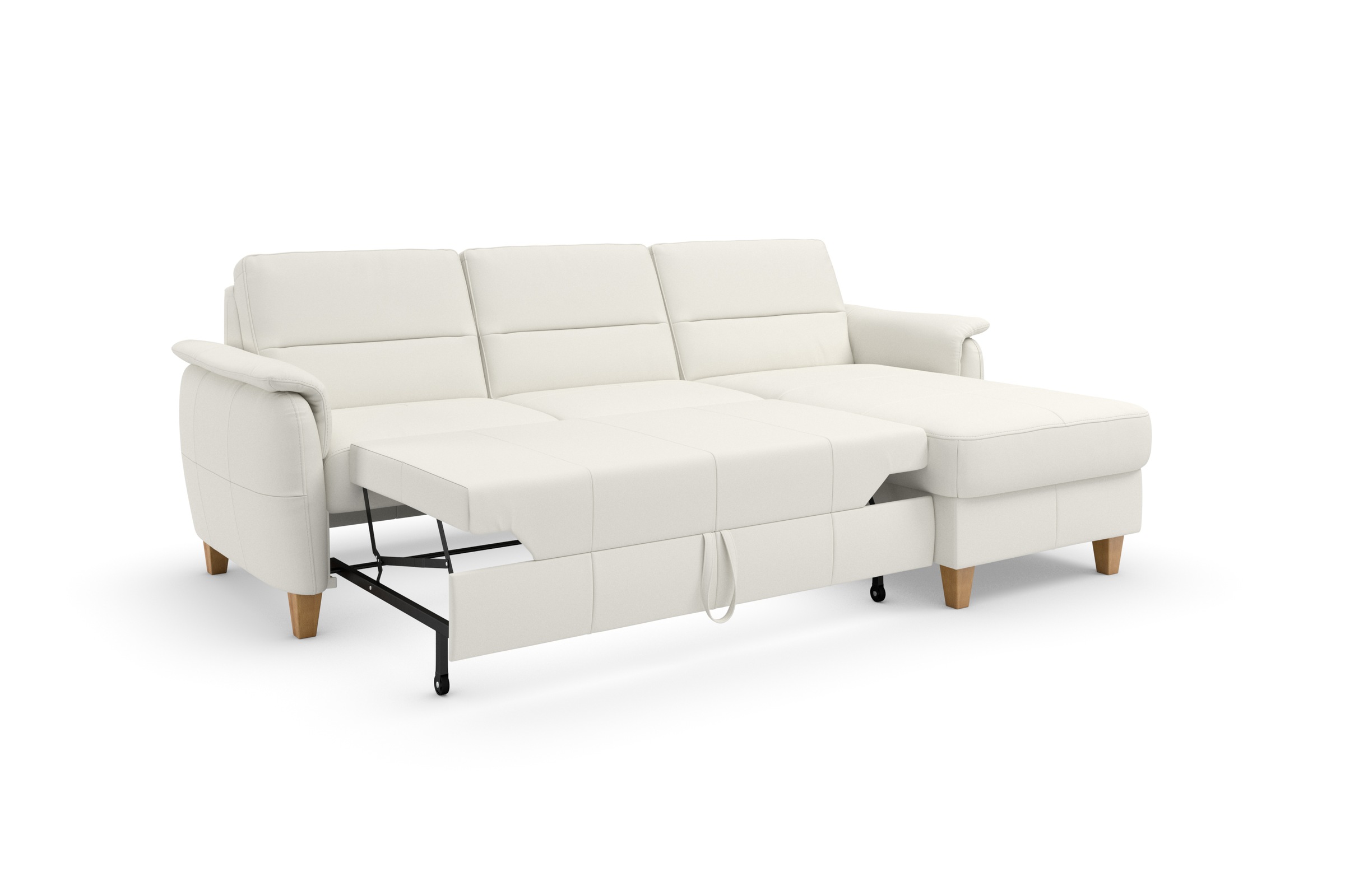Home affaire Ecksofa »Palmera L-Form«, Federkern, wahlweise mit Bettfunktion und mit/ohne Bettkasten