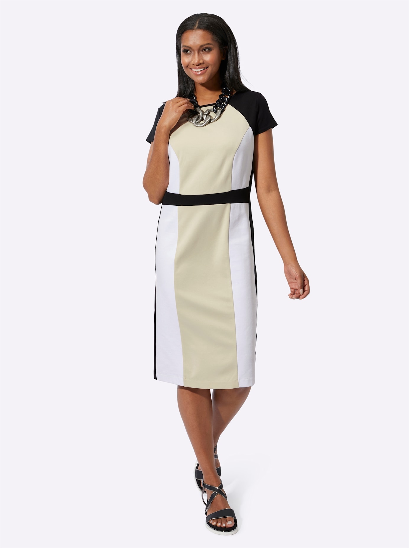 Inspirationen Etuikleid »Jersey-Kleid«
