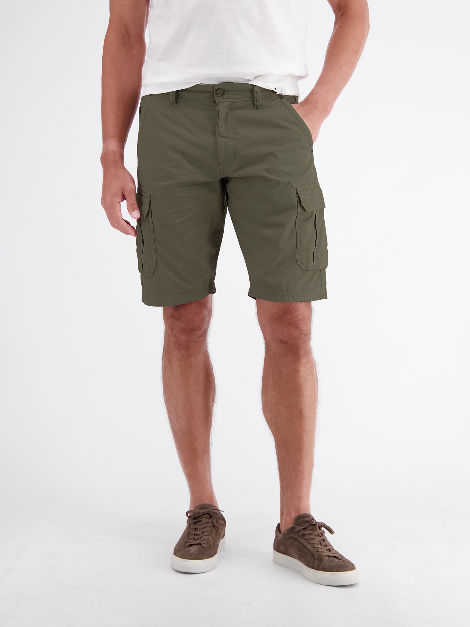 LERROS Cargoshorts "Cargo Bermuda aus robuster Baumwolle"