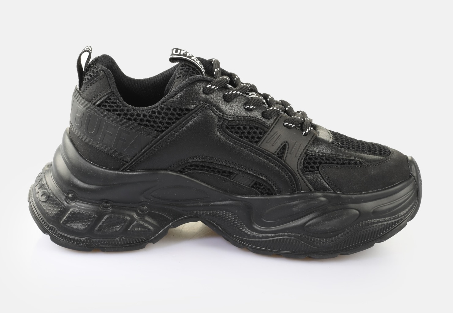 Buffalo Plateausneaker »YUNO«, Chunky-Sneaker, Schnürschuh, Leichtgewicht mit Memory Foam-Innensohle